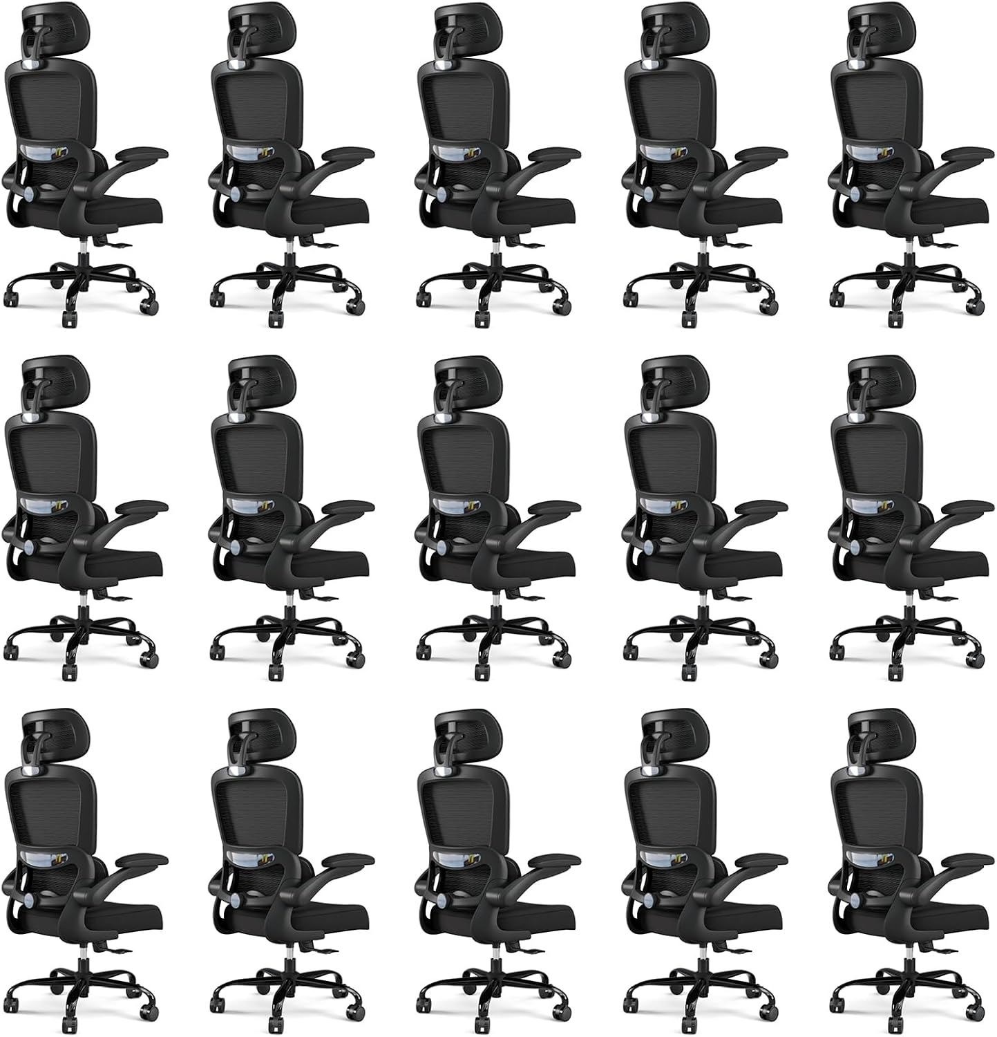 Office Chair Ergonomic Desk Chair - Gaming Chair with Lumbar Support - Image 12