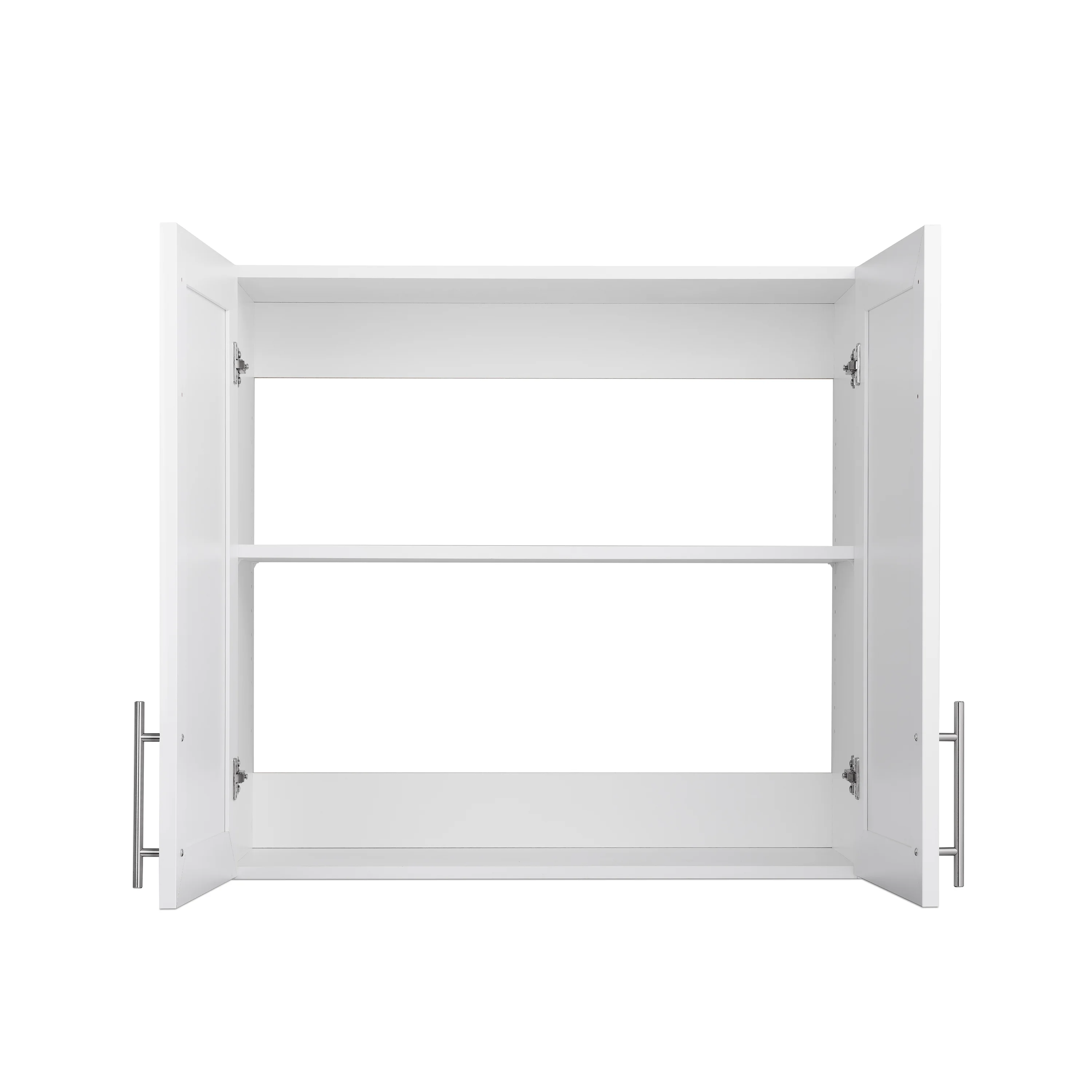 Prepac Elite 32" H Wall Cabinet with Panel Doors, White Storage Cabinet, Bathroom Cabinet, Pantry Cabinet with with 1 Adjustable Shelf 12.75" D x 32" W x 30" H, WSUR-1003-1 - Image 15