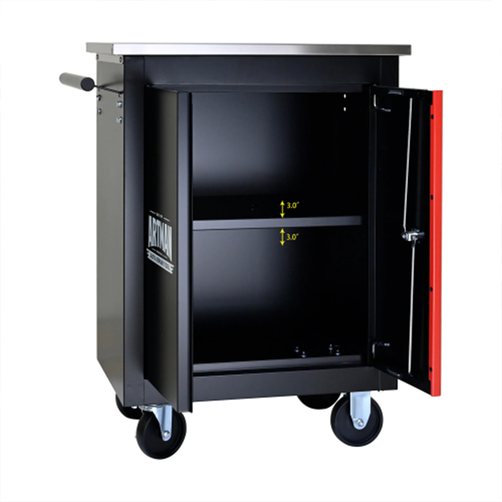 ARTMAN 6 Drawers Metal Rolling Storage Tool Chest Cabinet Cart with Wheels,with Key Locking and Parking Brake, Tool Box for Garage Workshop Warehouse - Image 32