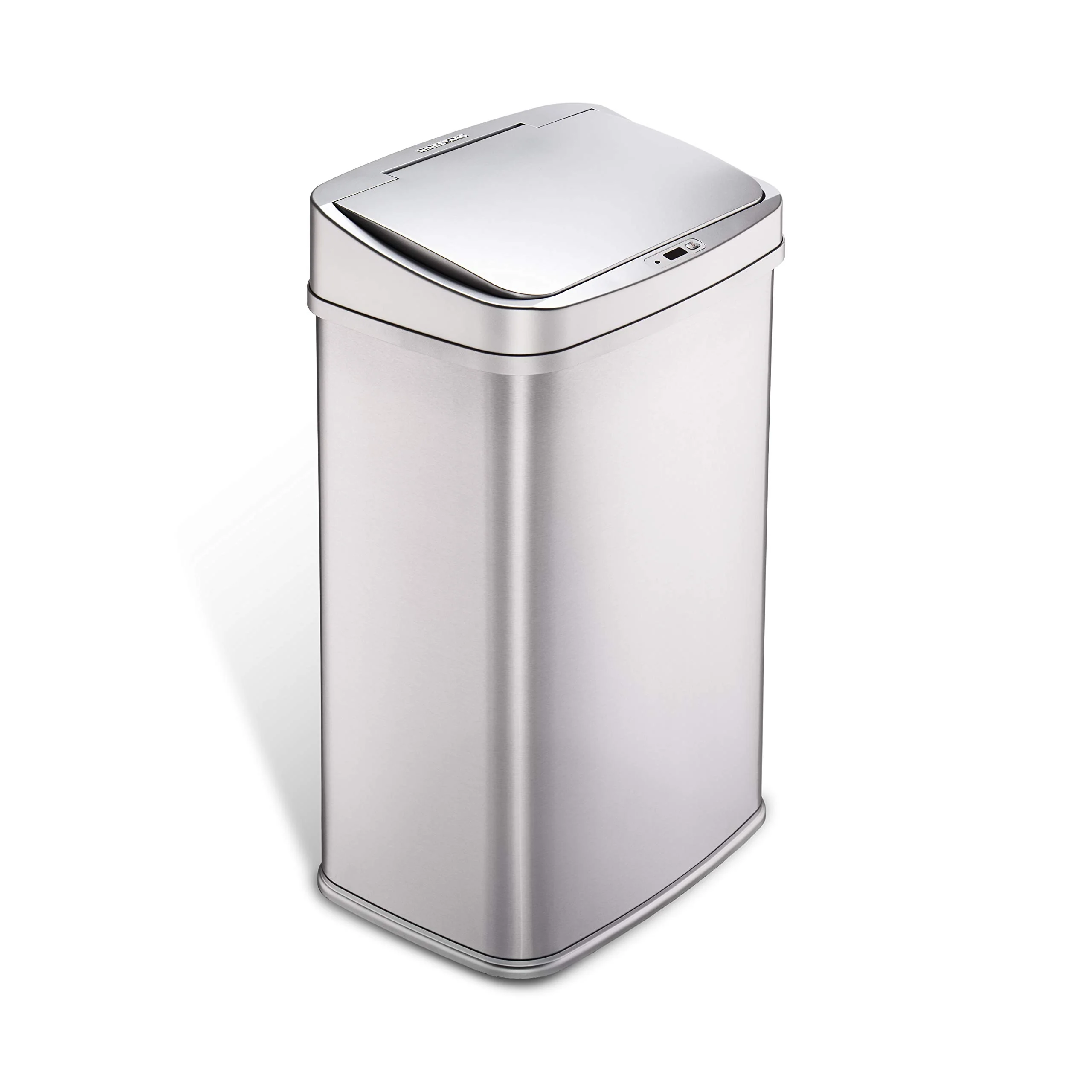 13 Gallon Touchless Motion Sensor Trash Can, Automatic Hands-Free Kitchen Garbage Bin with Sensor Lid