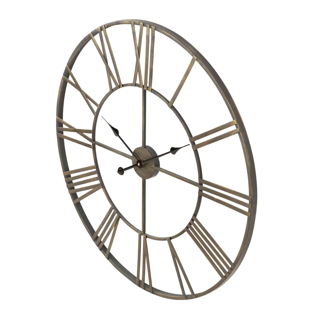 Modern Round Metal Wall Clock, Decorative Circular Hanging Clock for Living Room, Bedroom and Office - Image 26