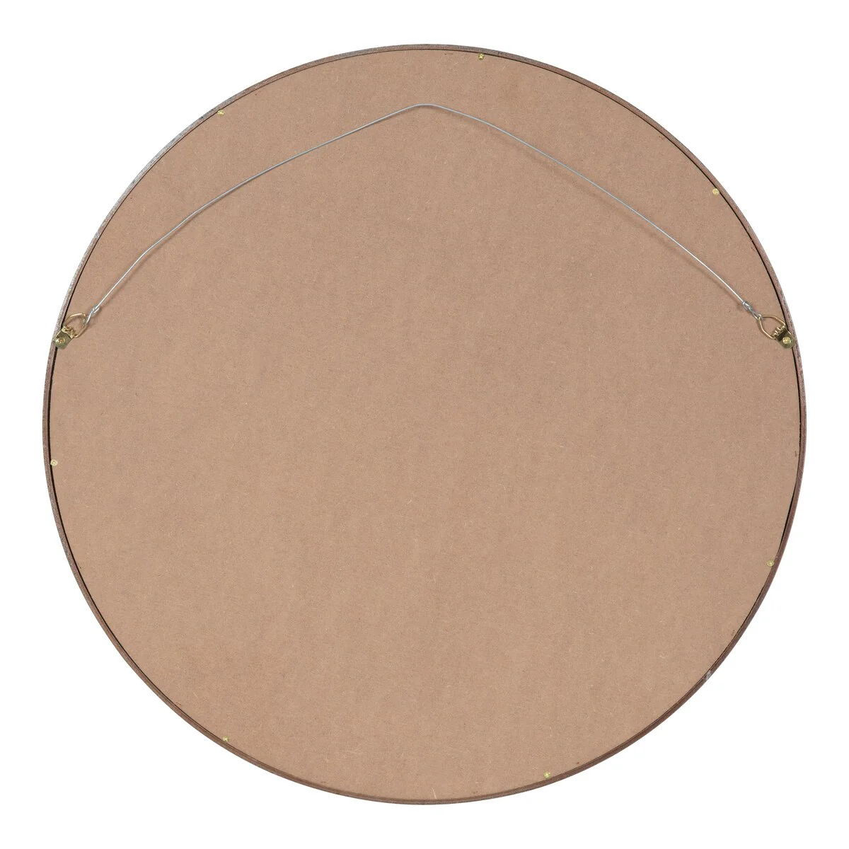 Round Wood Accent Wall Mirror, Modern Decorative Wooden Frame Mirror for Living Room, Bedroom and Entryway - Image 57