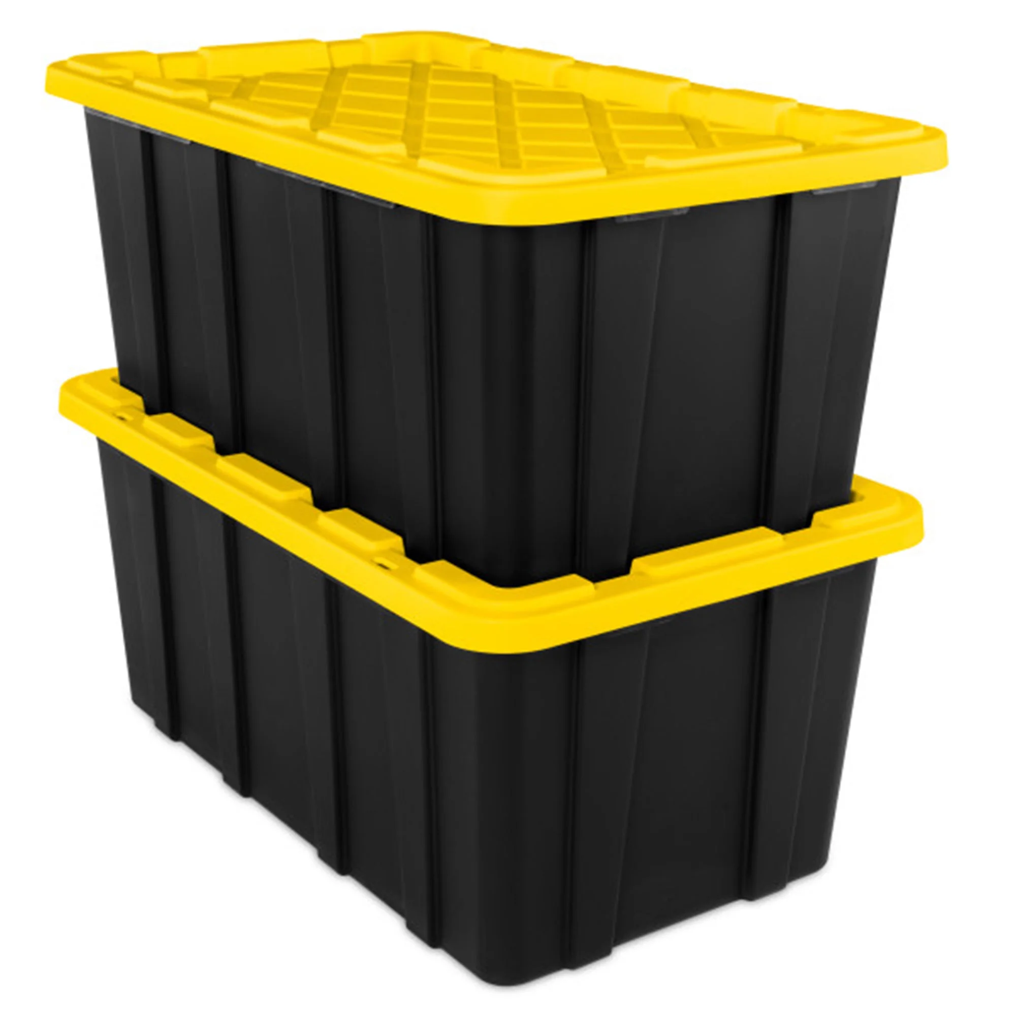 Sterilite 4 Shelf Plastic Storage Unit & 4 Pack 38 Gal Totes & 6 Pack 27 Gal Totes - Image 12