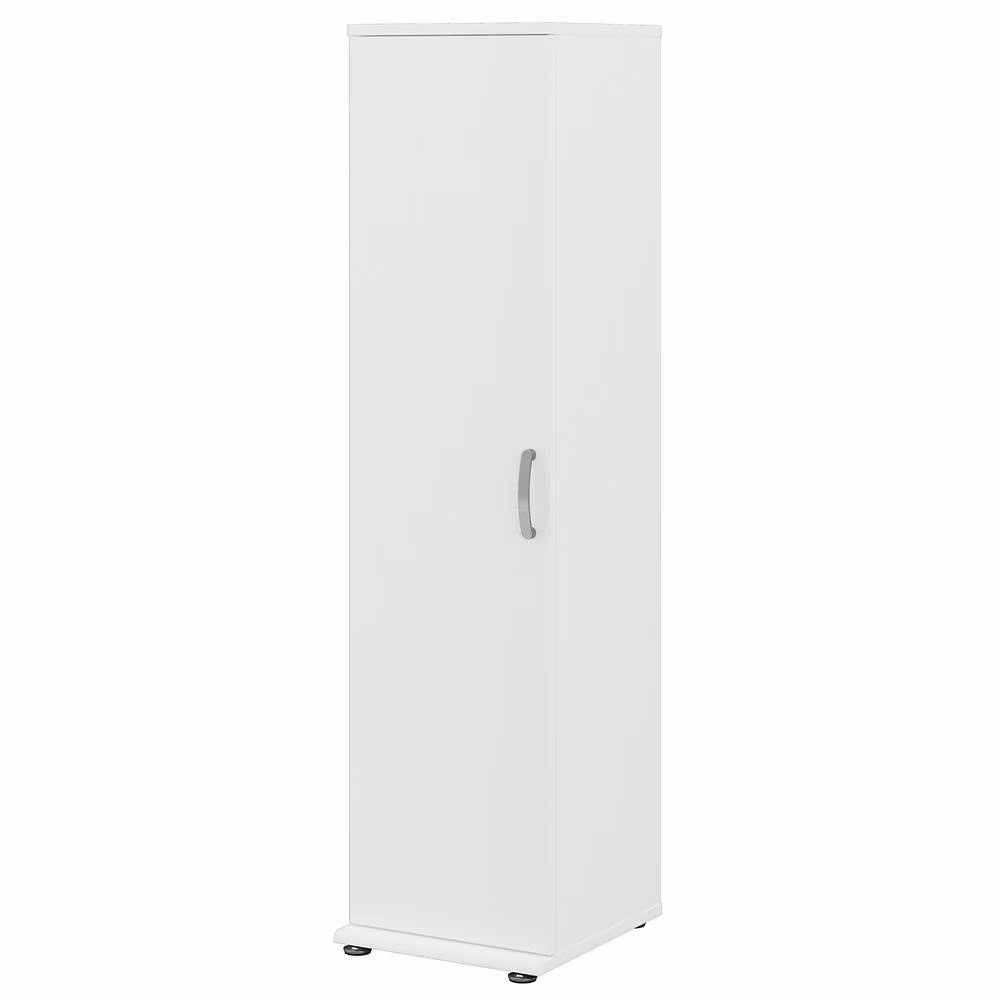 Universal Tall Narrow Storage Cabinet in Platinum Gray - Engineered Wood - Image 3