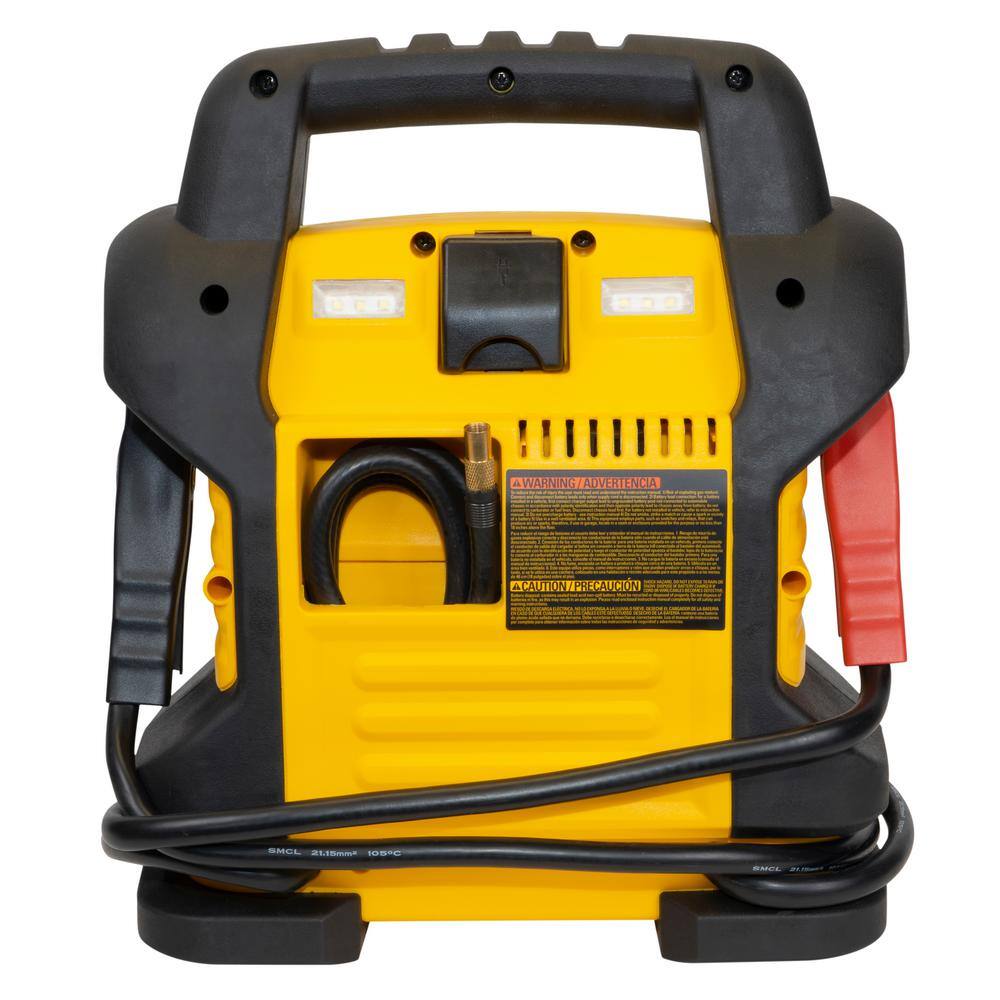 1400 Peak Amp Portable Car Jump Starter with Digital Compressor - Image 5