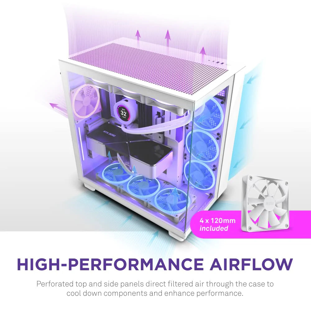 Dual-Chamber ATX Mid-Tower PC Gaming Case - Image 6