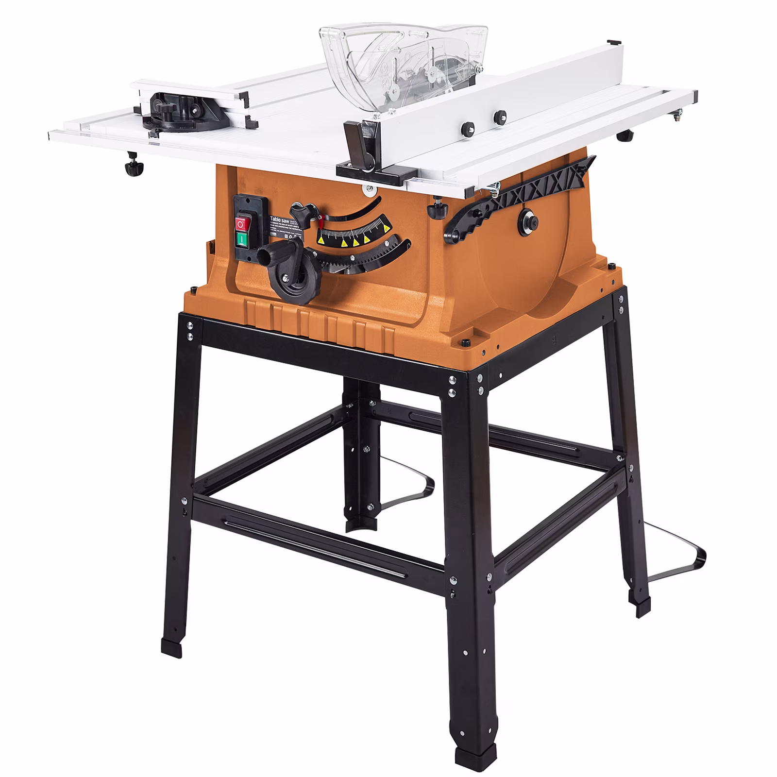 Wpond 1800W, 15A 10in Portable Table Power Saw, 5000 RPM - Image 5
