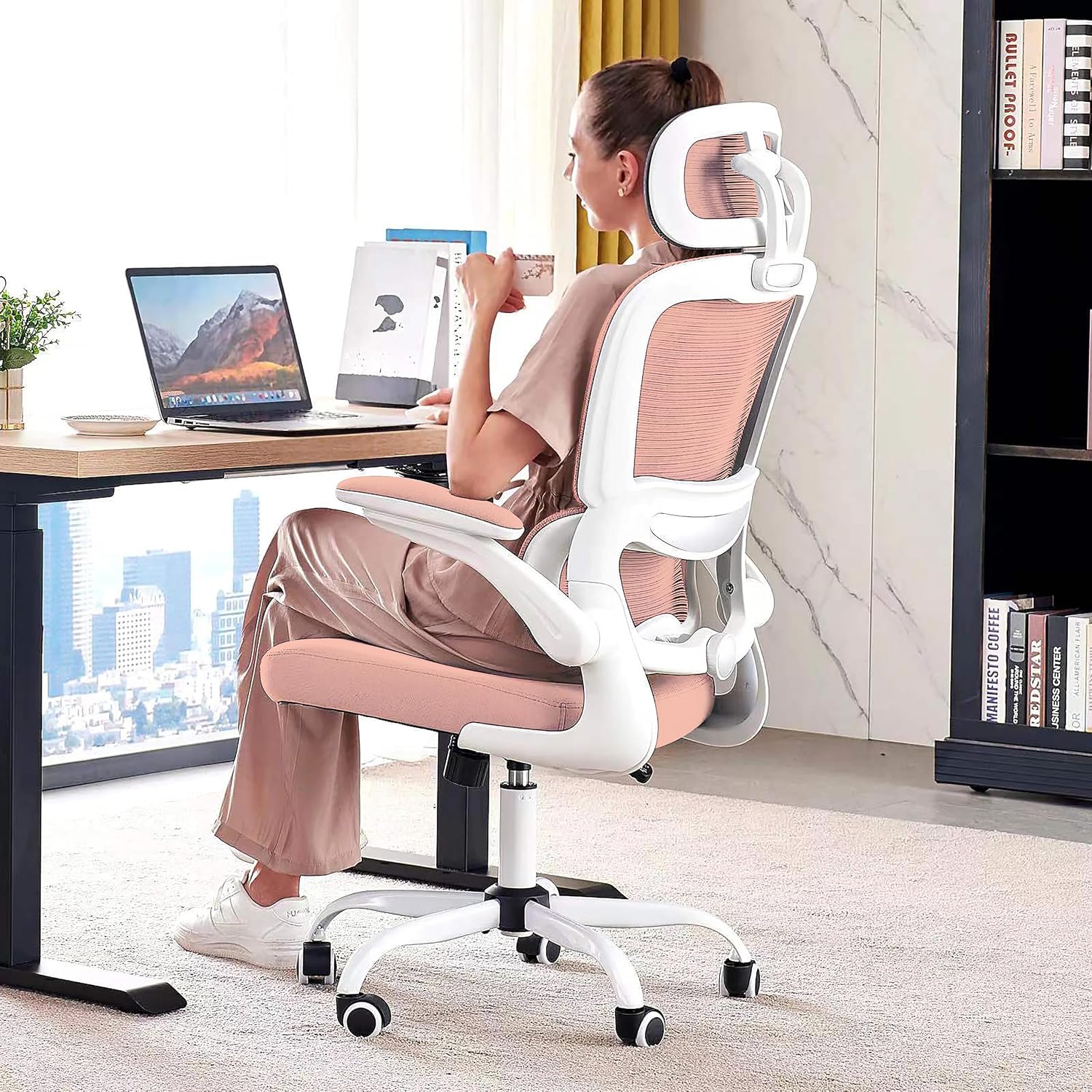Office Chair Ergonomic Desk Chair - Gaming Chair with Lumbar Support - Image 20