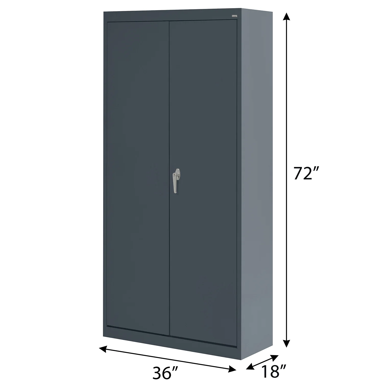 Sandusky Nystead 20-Gauge Welded Steel Garage Storage Cabinet, Charcoal - Image 6