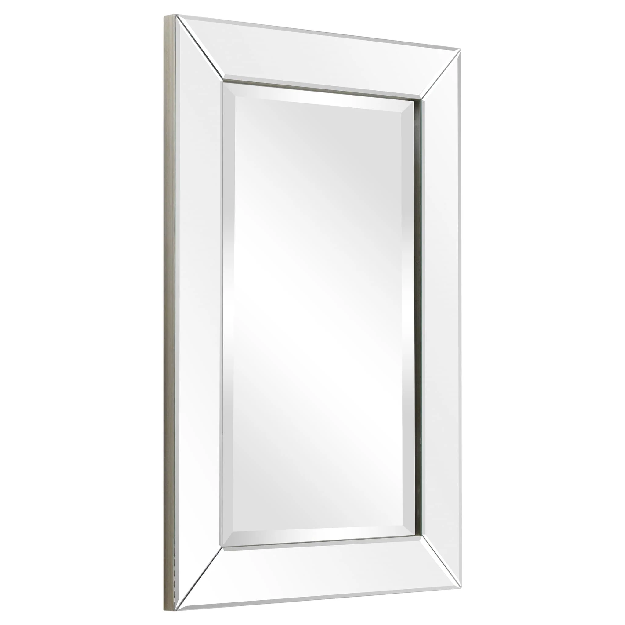 Beveled Rectangular Clear HD Wall Mirror, Bathroom Vanity and Bedroom Mirror, 3 Sizes - Image 24