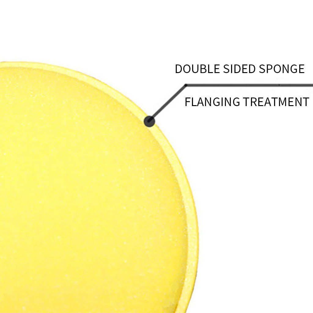 Pompotops Car Polishing Pad Wax Applicator Sponge Kit For Car Cleaning Household Polishing - Image 4