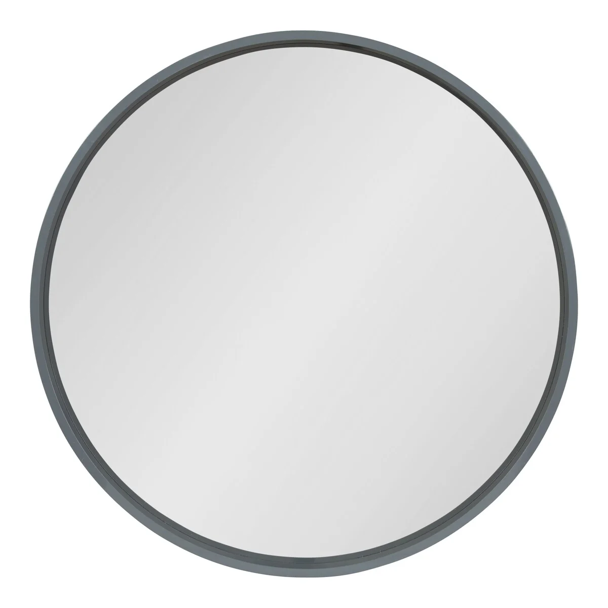 Round Wood Accent Wall Mirror, Modern Decorative Wooden Frame Mirror for Living Room, Bedroom and Entryway - Image 96