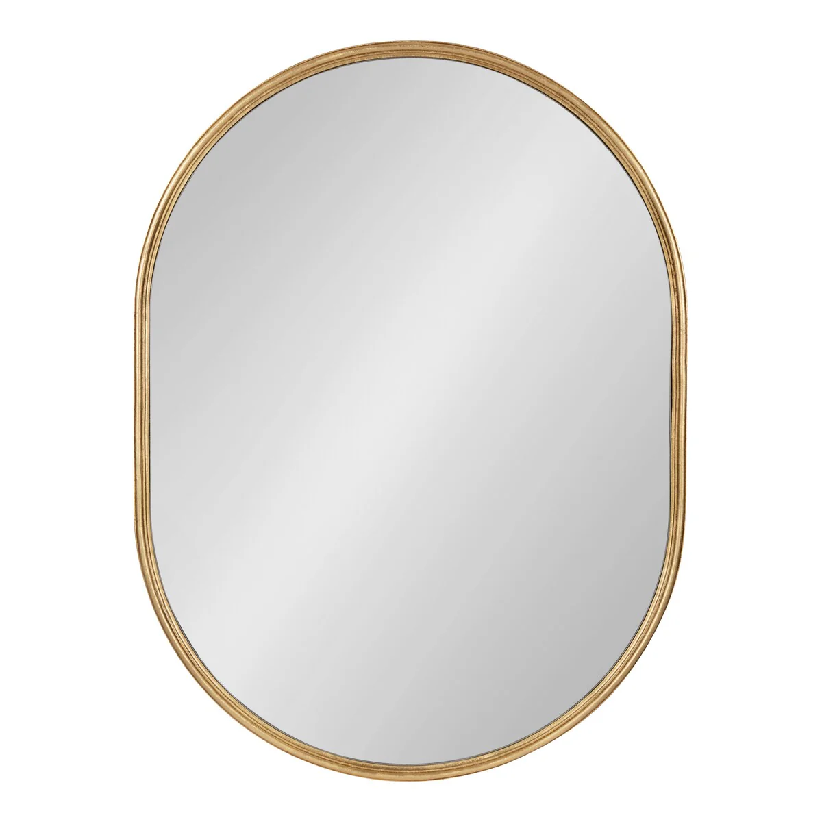 Modern Capsule Framed Wall Mirror, Decorative Oval Accent Mirror for Living Room, Bedroom and Entryway - Image 61