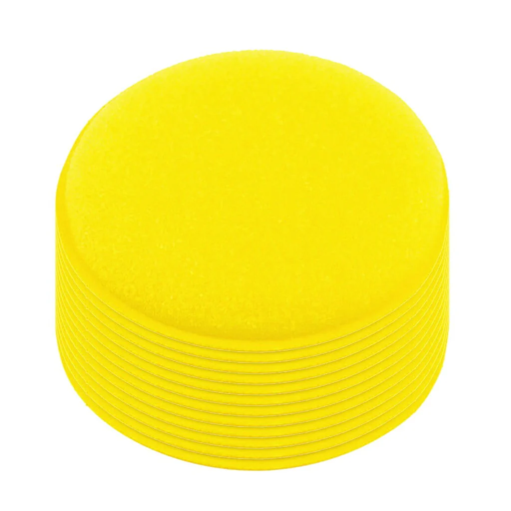 Pompotops Car Polishing Pad Wax Applicator Sponge Kit For Car Cleaning Household Polishing - Image 2