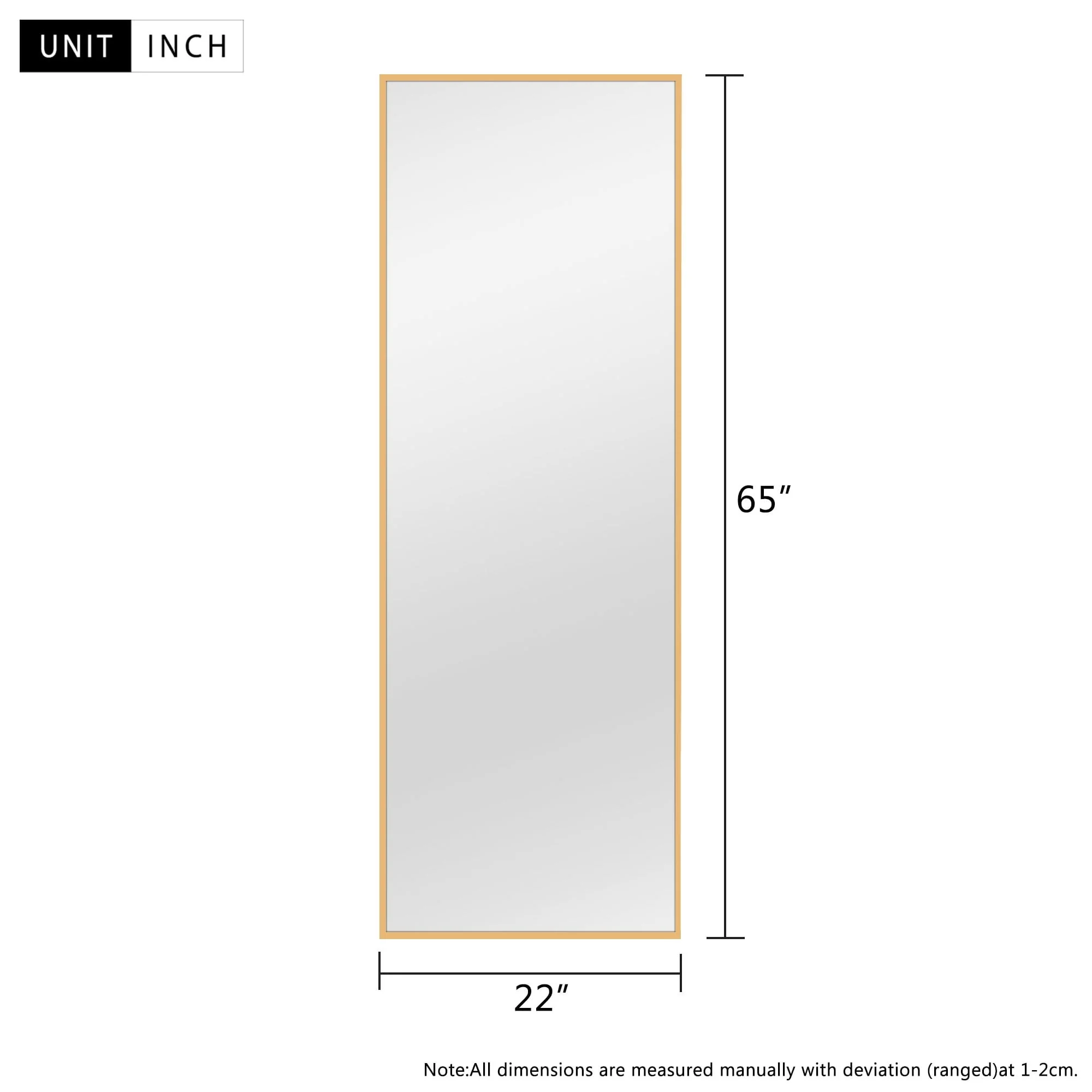 Large Full Length Wall Mounted Mirror, Full Body Dressing Mirror for Bedroom, Entryway and Home Decor - Image 40