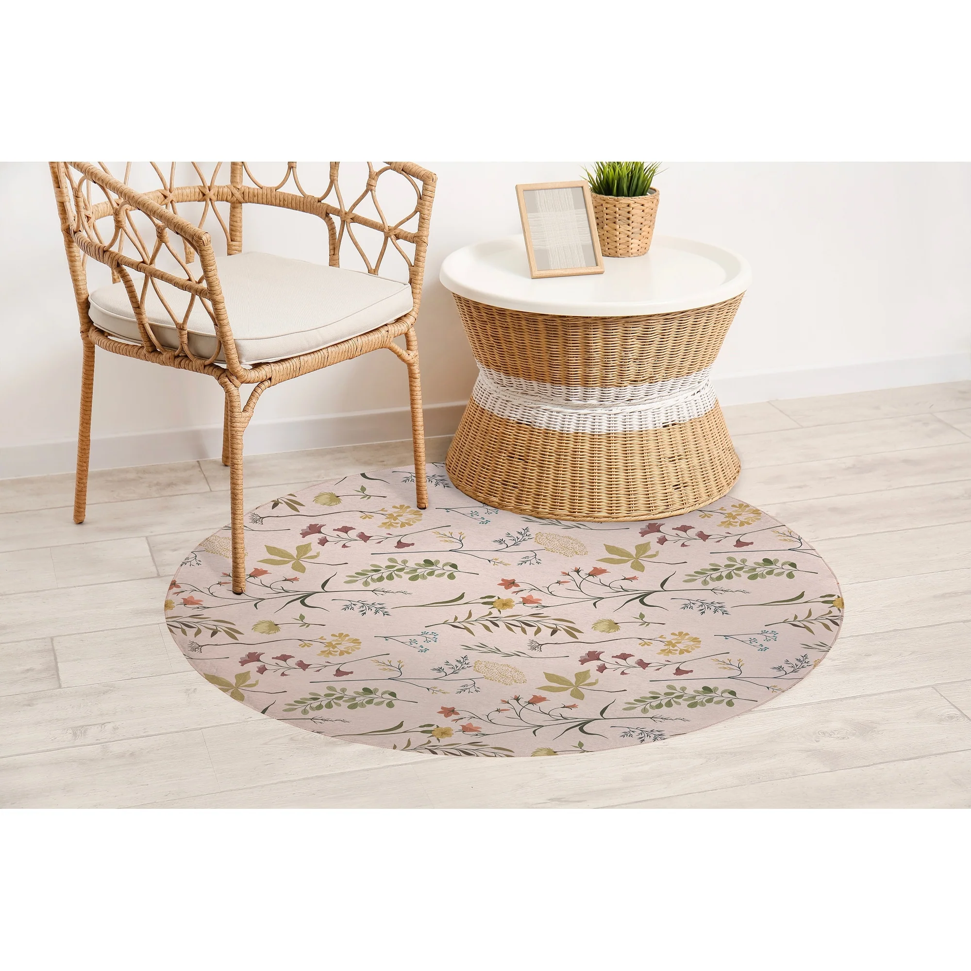 Fall Botanical Floral Kitchen Mat, Decorative Anti Fatigue Non Slip Floor Rug for Kitchen and Home Decor - Image 7