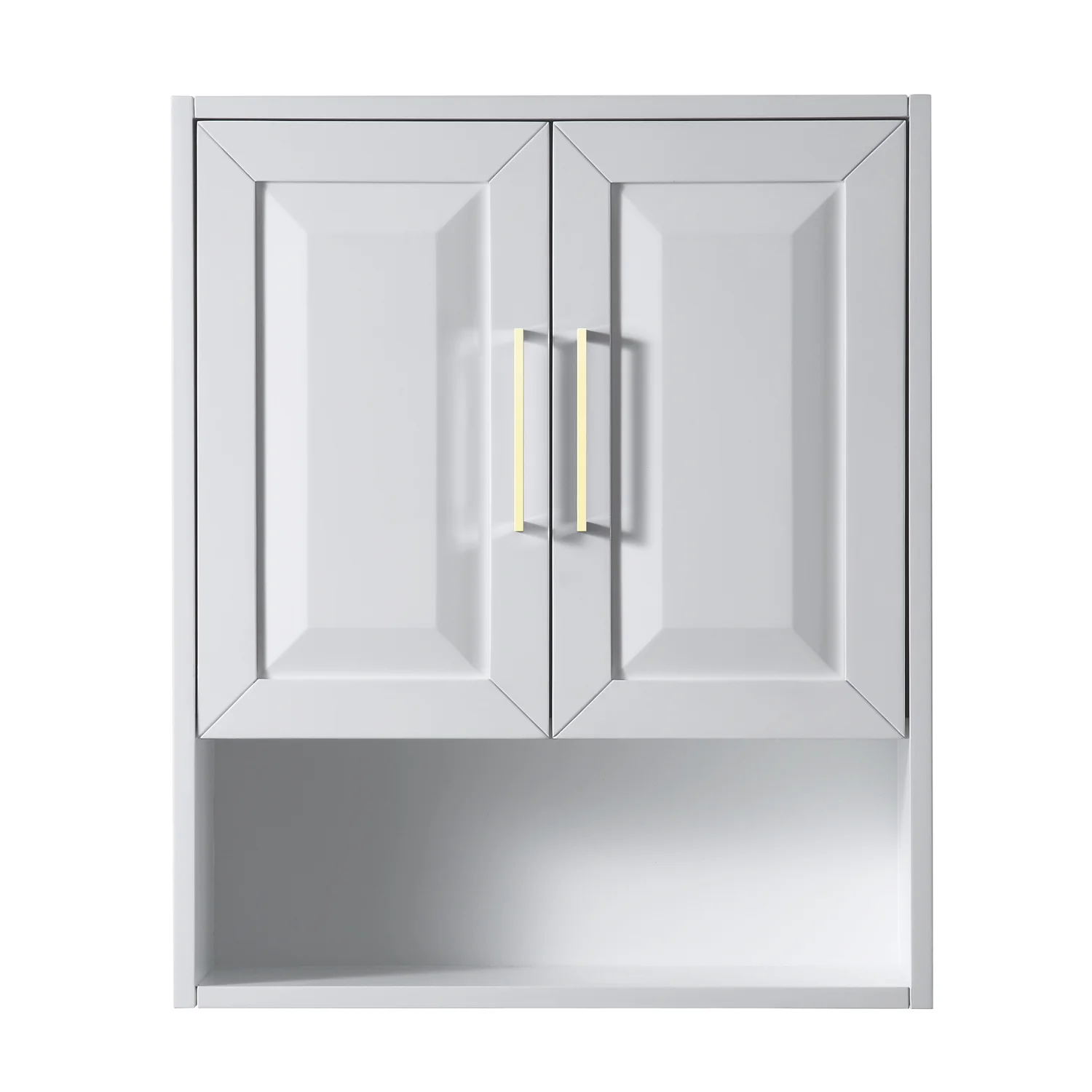 Wyndham Collection Daria Over-the-Toilet Bathroom Wall-Mounted Storage Cabinet in Dark Espresso with Matte Black Trim - Image 22