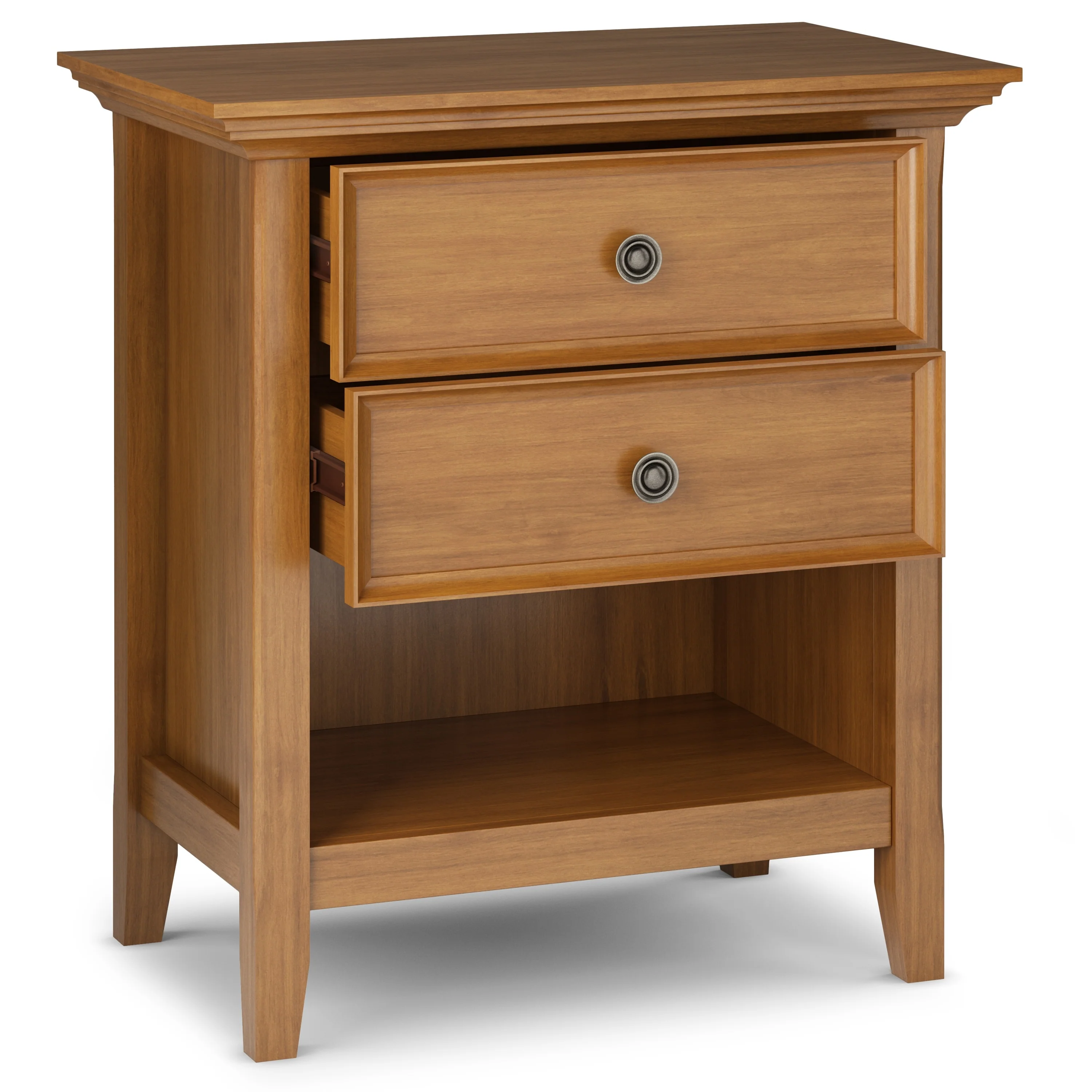 24 Inch Wide Solid Wood Nightstand, Bedside Table and Bedroom End Table - Image 23
