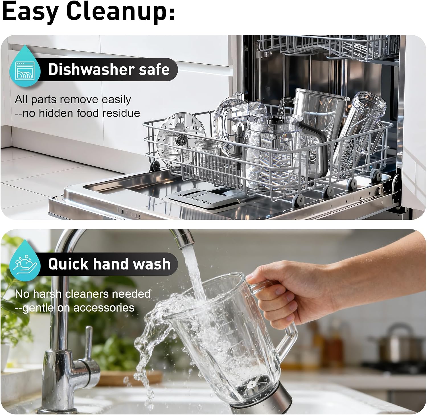 All-in-One Blender Food Processor, 10-in-1 Blenders for Kitchen - Image 9
