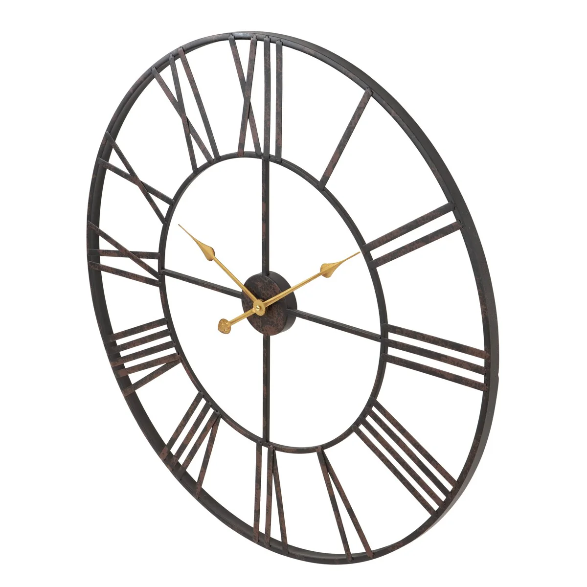 Modern Round Metal Wall Clock, Decorative Circular Hanging Clock for Living Room, Bedroom and Office - Image 62