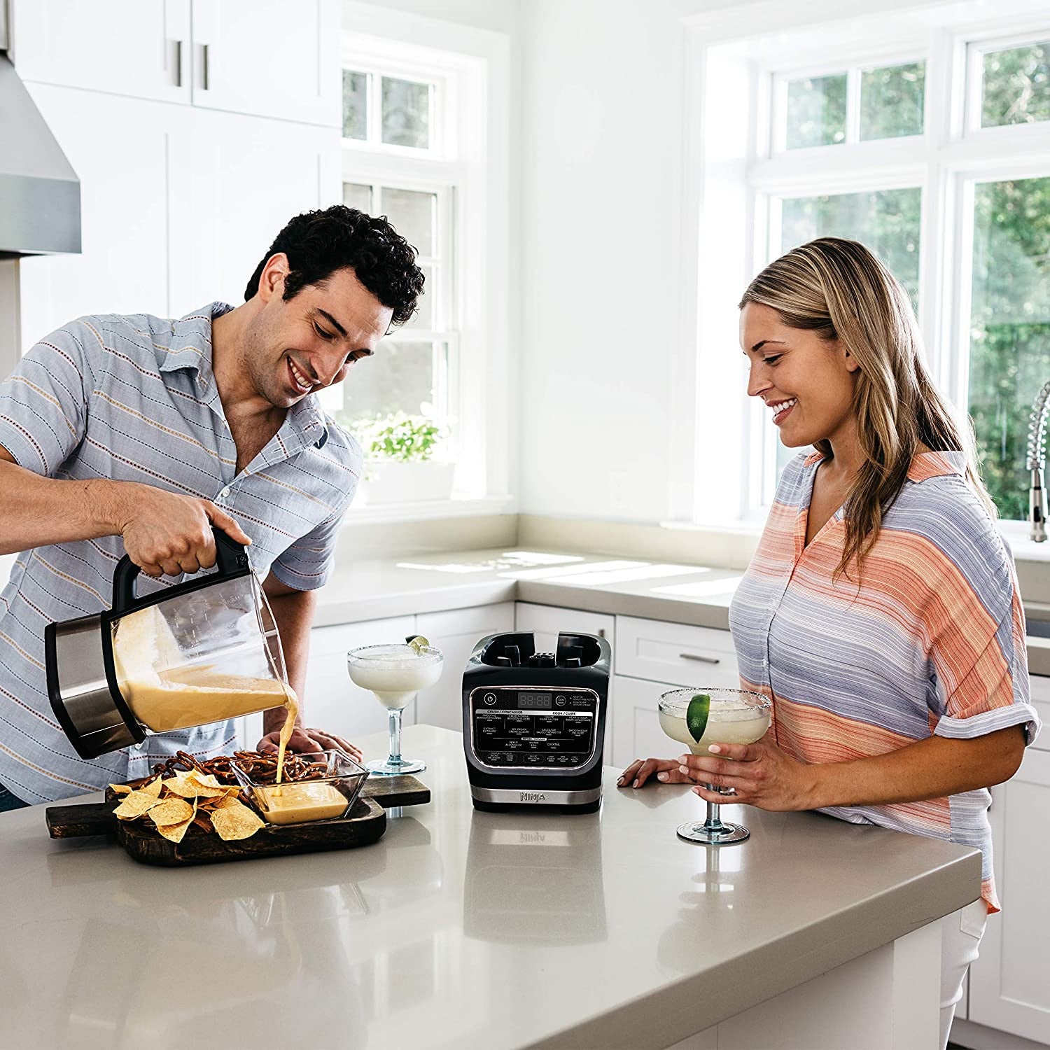 Cold& Hot Blender With 1400 Peak Watts Nonstick Glass Pitcher (HB152), 64 oz, Black Configuration B - Image 8
