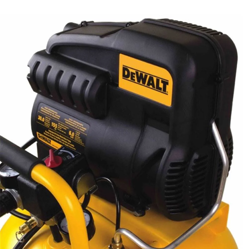 DeWalt Portable 30 Gallon Oil Free Electric Motor Vertical Air Compressor Tank - Image 9