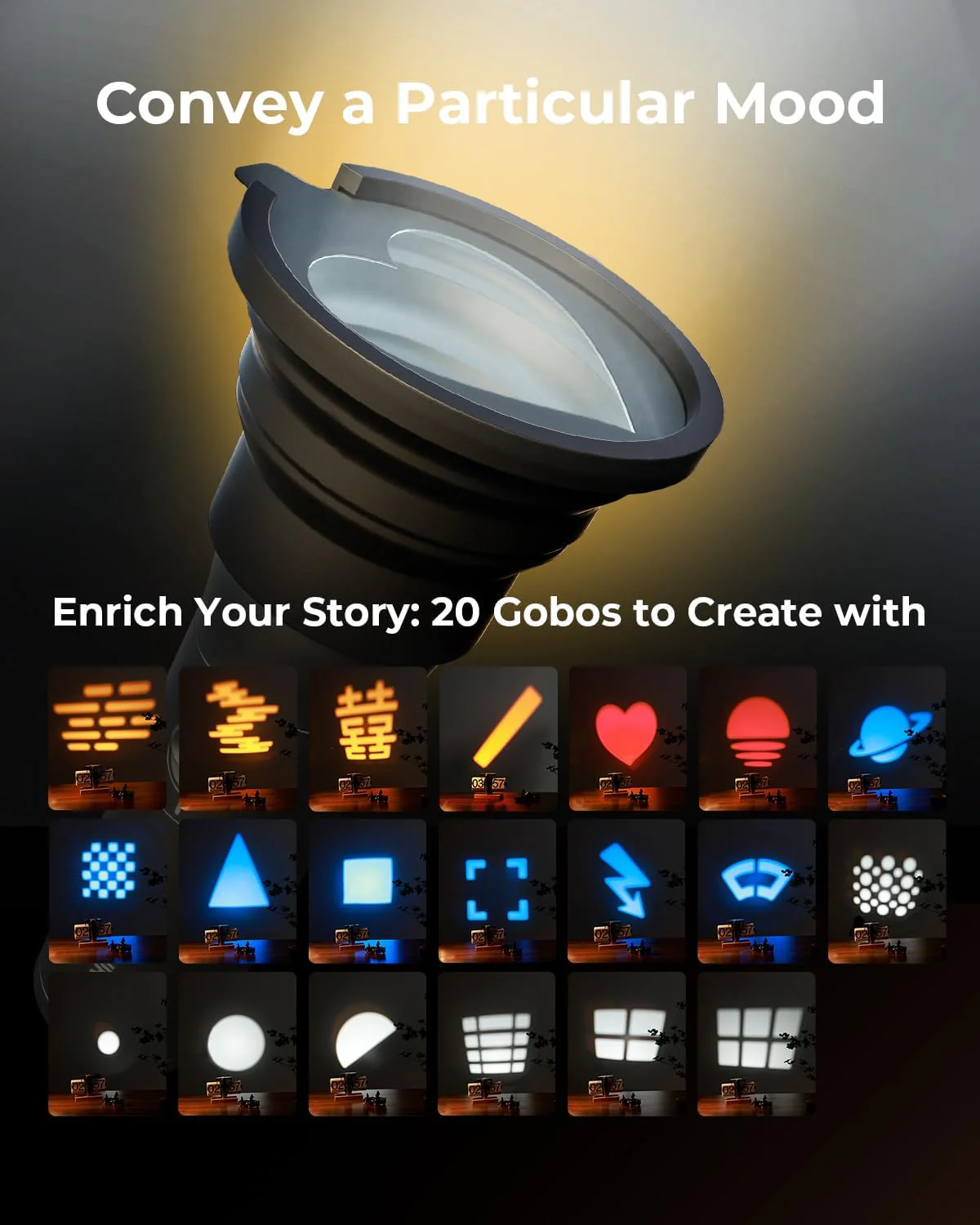 RGB LED Photography Flashlight, 4 Color Portable Fill Light for Photography, Video and Content Creation - Image 2
