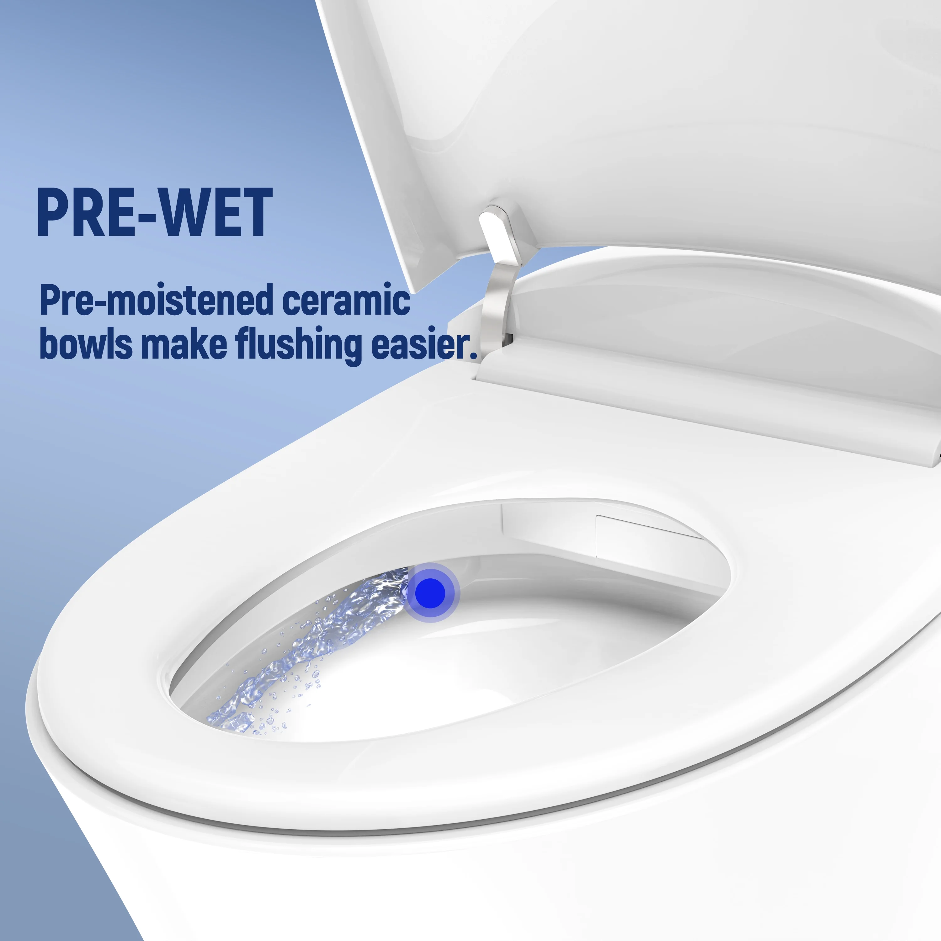 HOROW Tankless Toilet, Modern Smart Toilet without bidet, Self Cleaning One Piece Toilet with Warm Elongated Seat,Heated Toilet HR-T10SD - Image 19