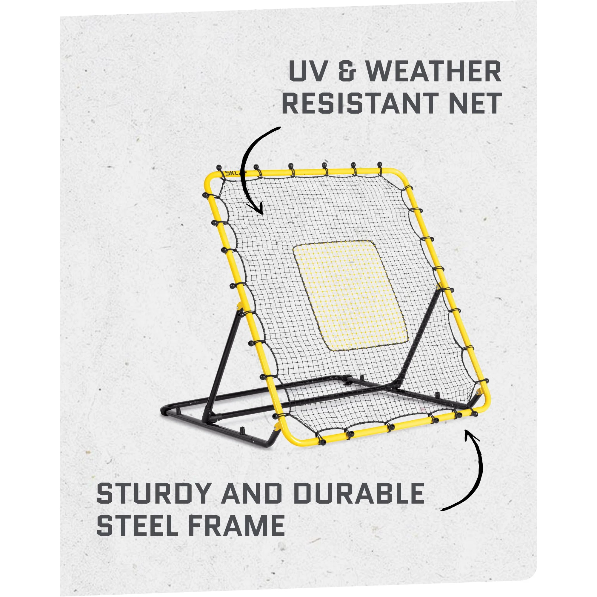 Baseball & Softball Fielding Trainer Rebounder Net, Portable Practice Equipment for Throwing, Catching and Fielding Skills - Image 8