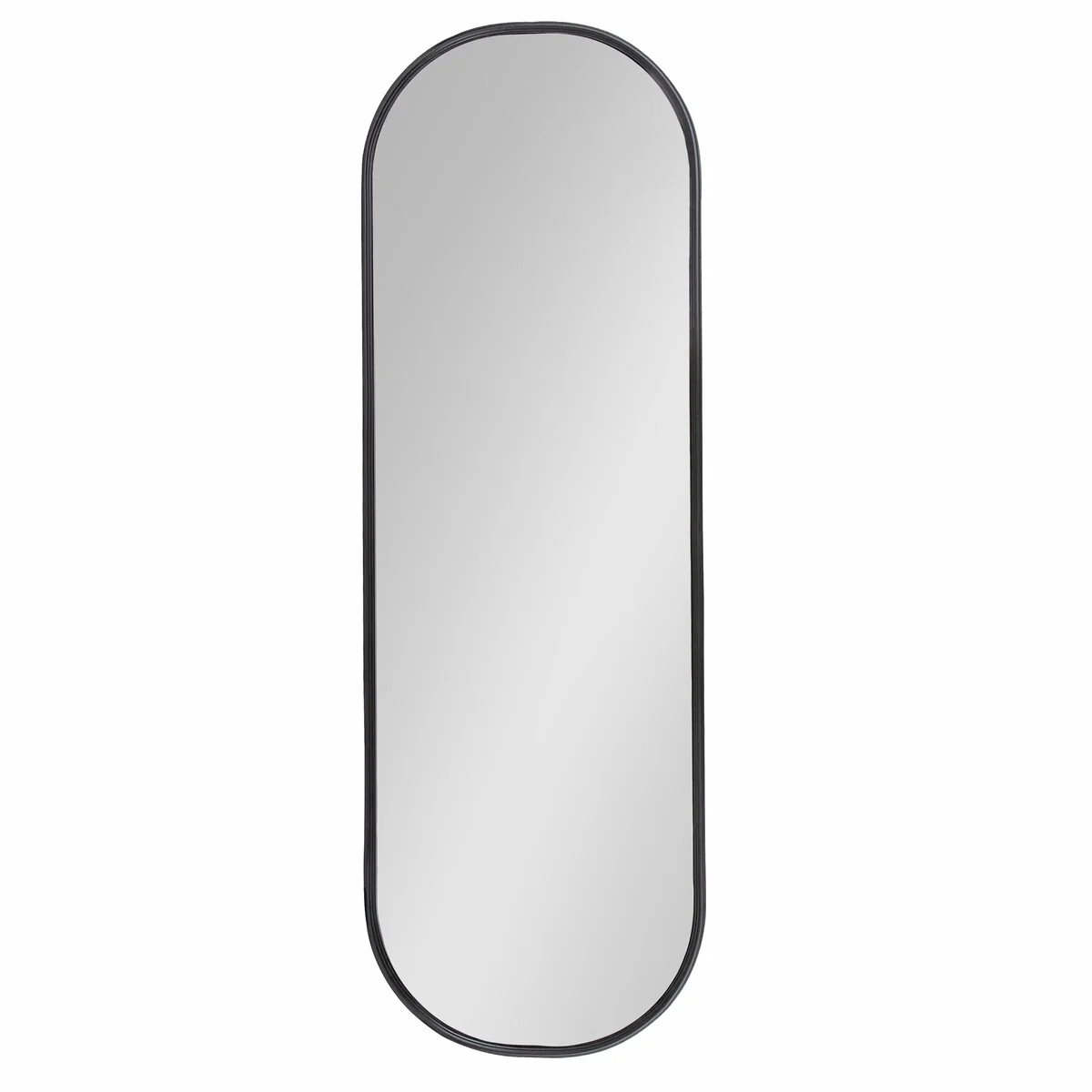 Modern Capsule Framed Wall Mirror, Decorative Oval Accent Mirror for Living Room, Bedroom and Entryway - Image 77