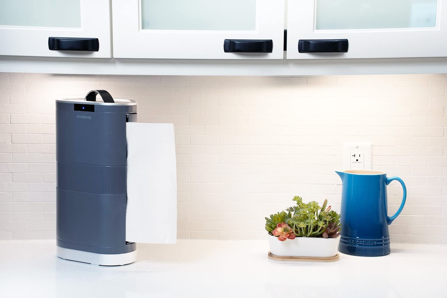 Countertop Touchless Paper Towel Dispenser in White - Image 8