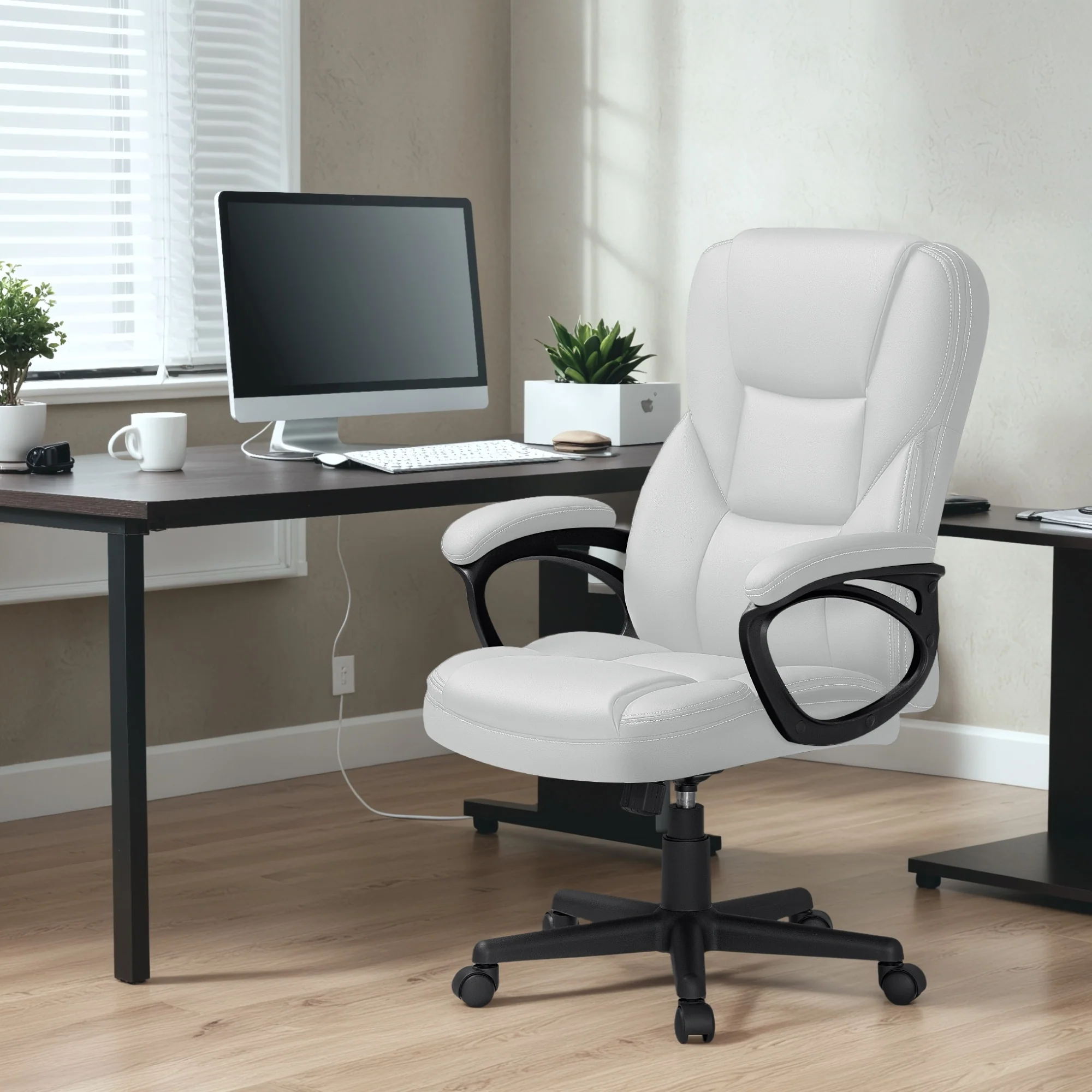 High Back Executive Office Chair, Ergonomic Computer Desk Chair for Home and Office - Image 3