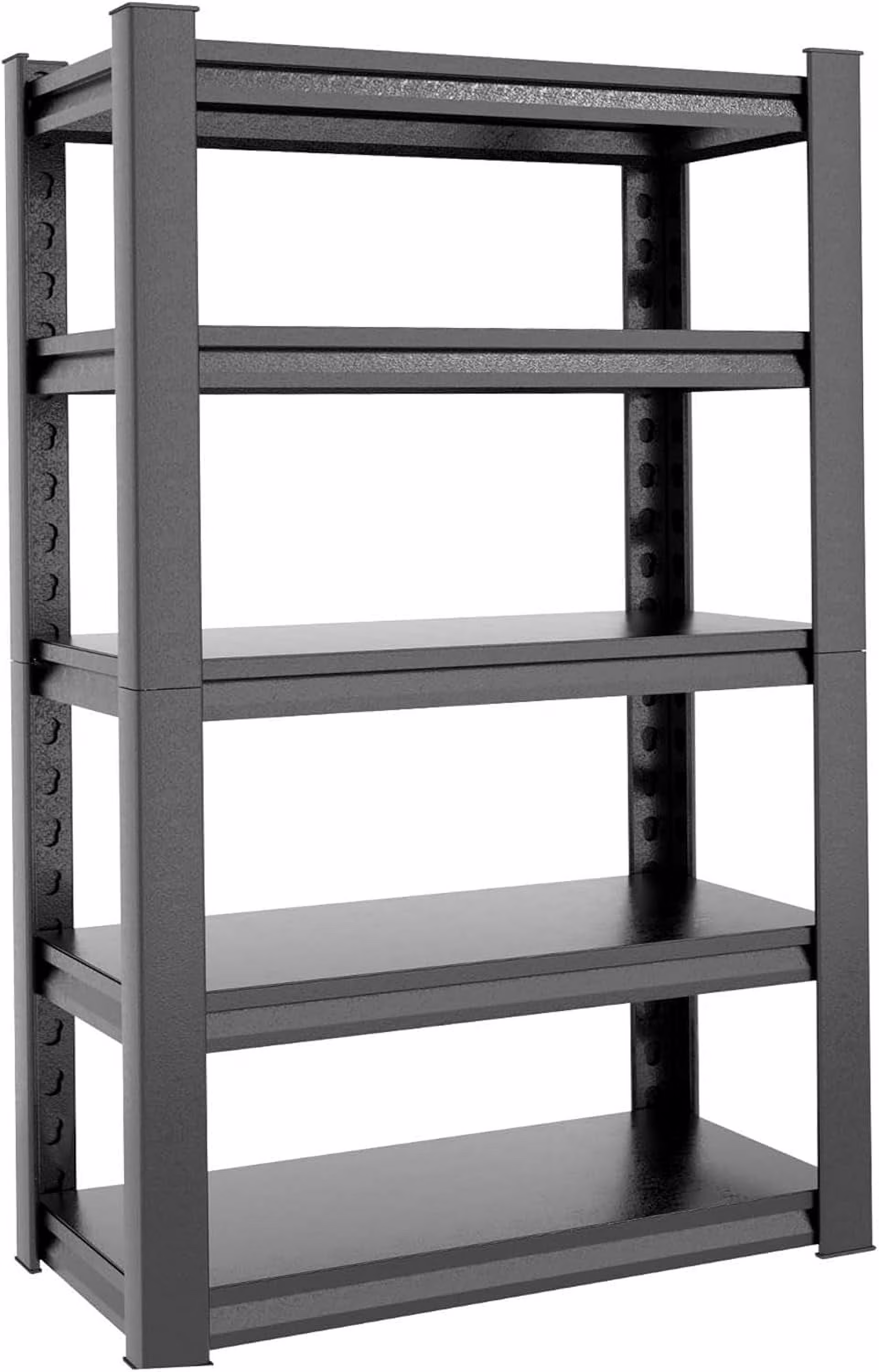 Garage Shelving, Garage Storage Shelves, 2500 LBS Heavy Duty Adjustable Metal Garage Shelves, Easy Assembly, Shelves for Garage Storage, Warehouse, Basement, Black - Image 7