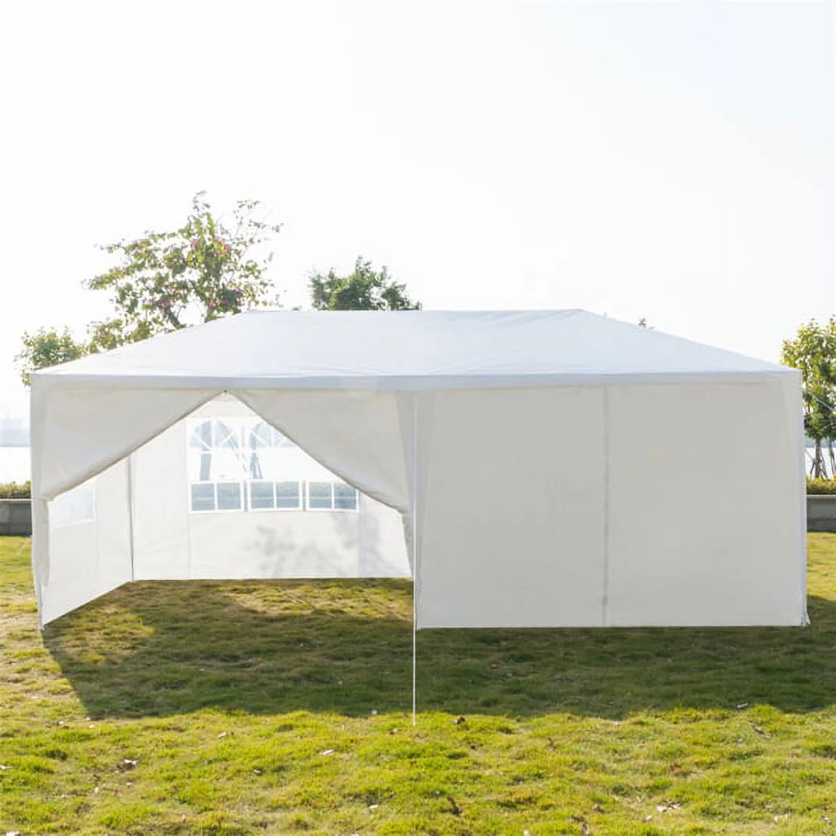 Mother's Day Sales - 10' x 20' Party Tent,Portable Wedding Party Tent,Patio Parties Tent BBQ Shelter Canopy Gazebo for Outdoor Events(10'x20' w/6 sidewalls) - Image 4
