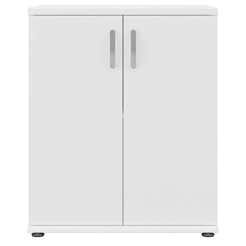 Pemberly Row Garage Storage Cabinet with Doors in White - Engineered Wood - Image 5
