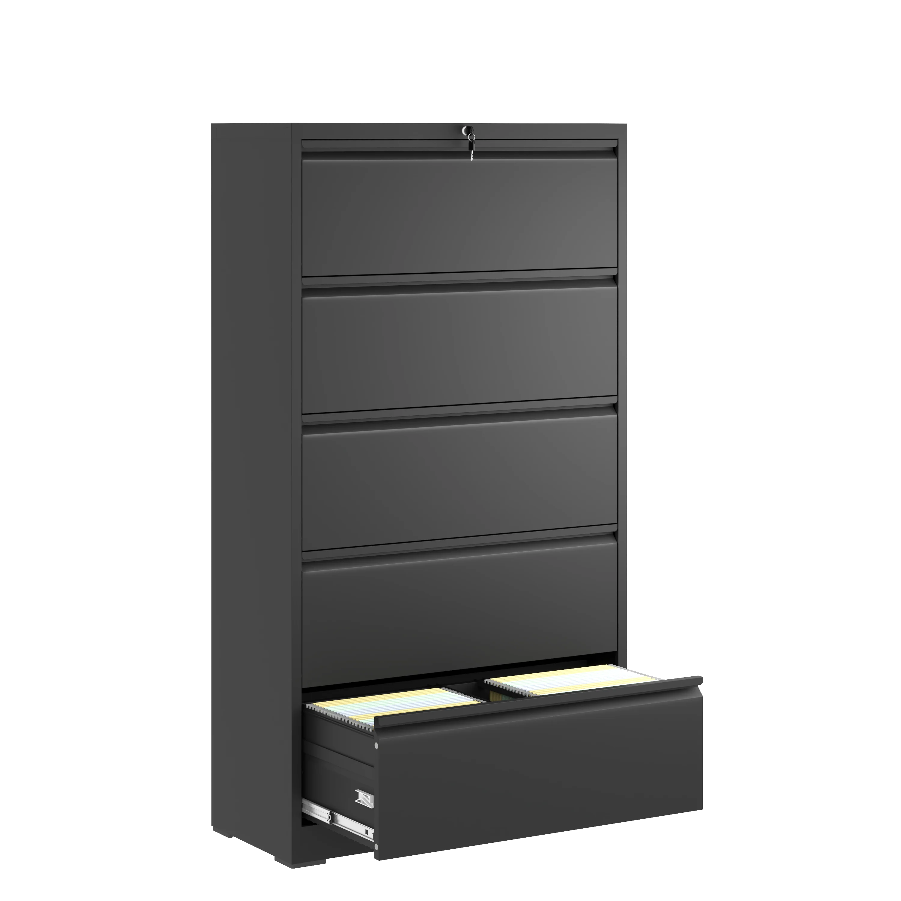 Daatumm 2-Drawer Vertical File Cabinet with Lock, Steel Metal Office & Home Storage for A4/Letter/Legal Size Documents - Image 9