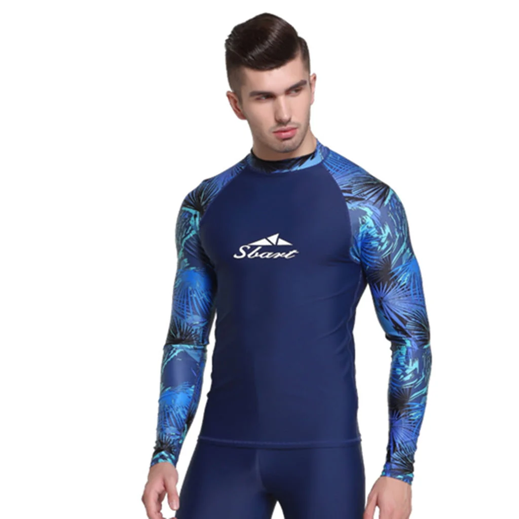 Kayannuo Christmas Clearance Items Men Anti-UV Swimwear Snorkeling Suit Swiming Surfing Diving Tops - Image 2