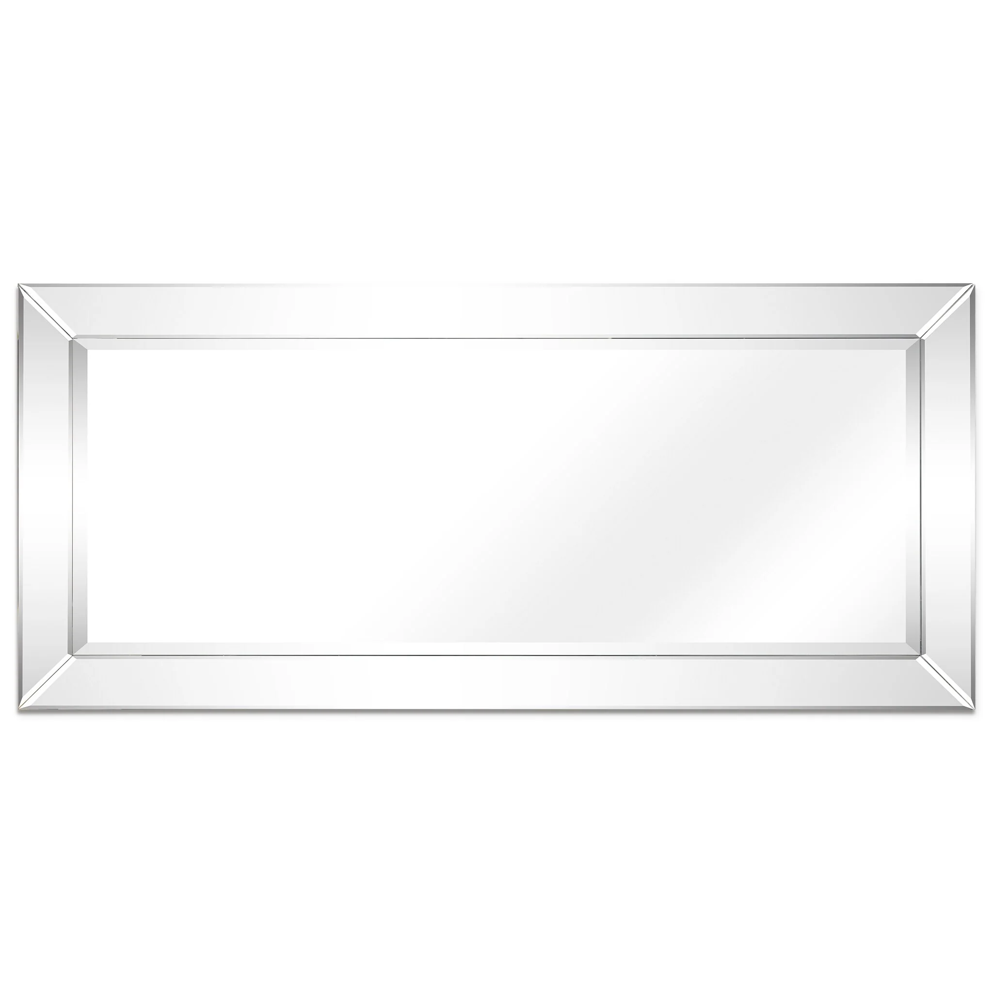 Beveled Rectangular Clear HD Wall Mirror, Bathroom Vanity and Bedroom Mirror, 3 Sizes - Image 10