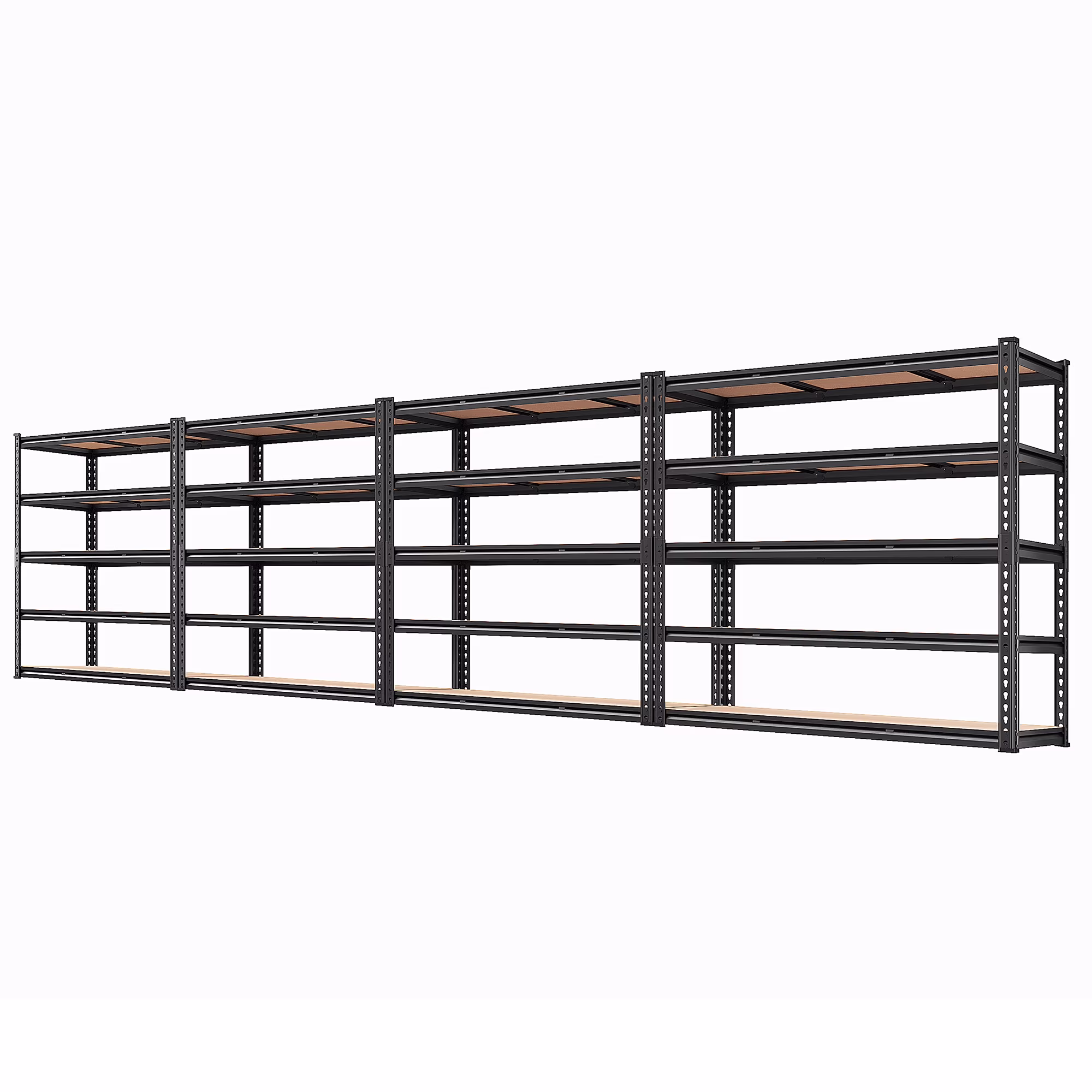 REIBII Adjustable Steel Heavy Duty Garage Storage Shelf,48"W x 24"D x 72"H,3020 LBS - Image 7