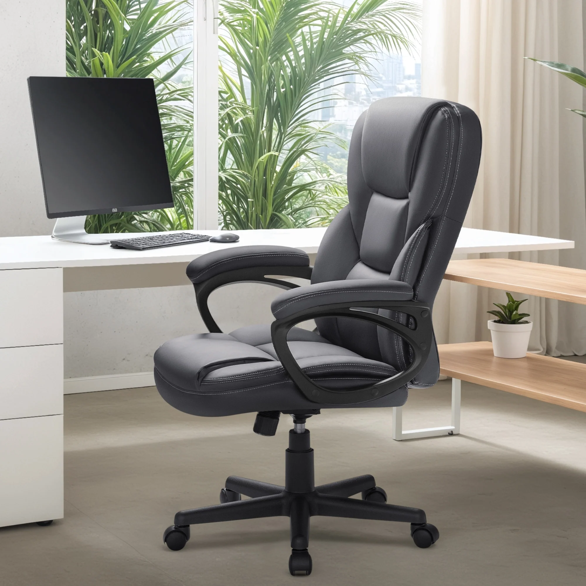 High Back Executive Office Chair, Ergonomic Computer Desk Chair for Home and Office - Image 8