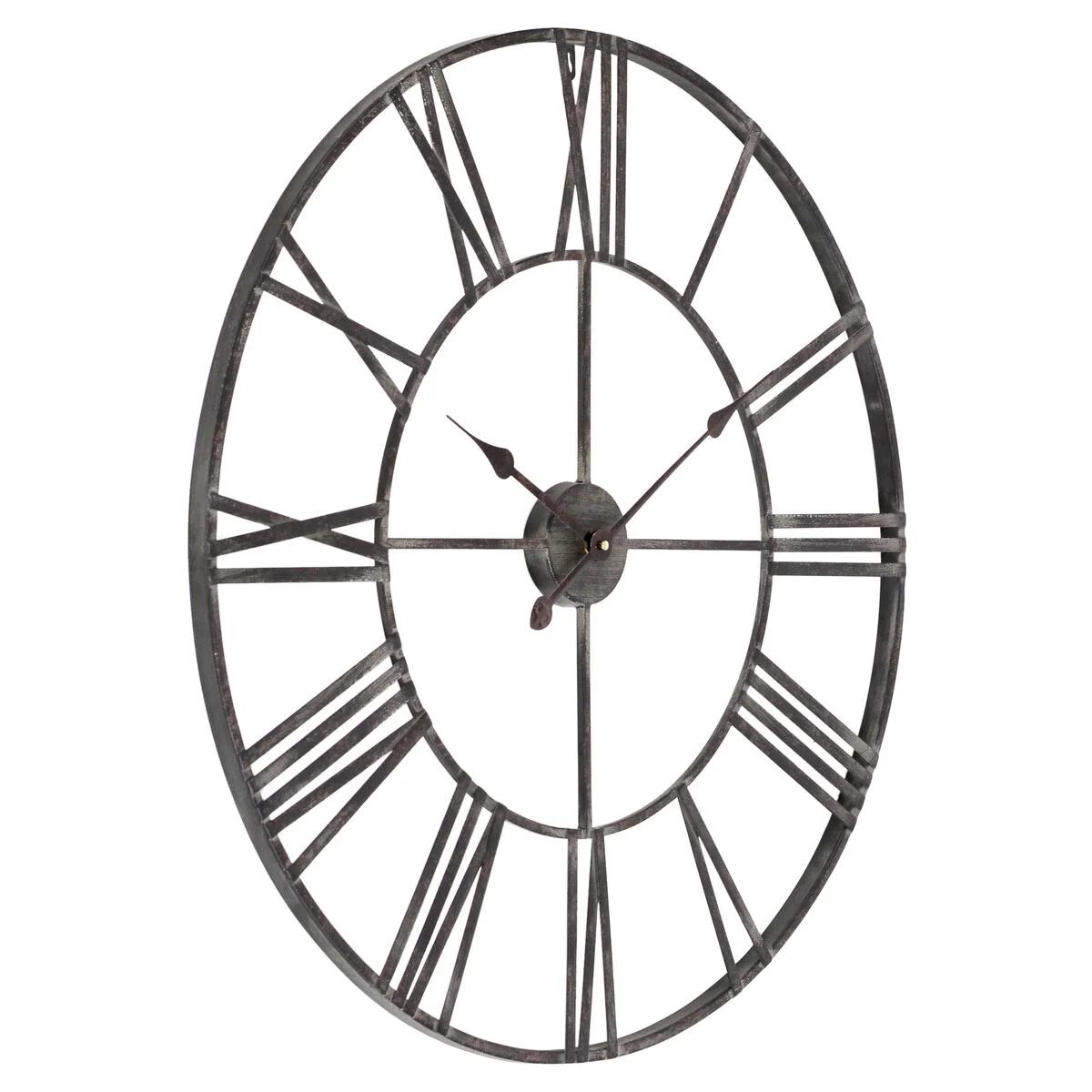 Modern Round Metal Wall Clock, Decorative Circular Hanging Clock for Living Room, Bedroom and Office - Image 40