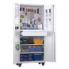 SUPEER 71" Metal Storage Cabinets with Wheels and Pegboards, Industrial Cabinet with 2 Drawers and 2 Adjustable Shelves,, Assembly Required - Image 70