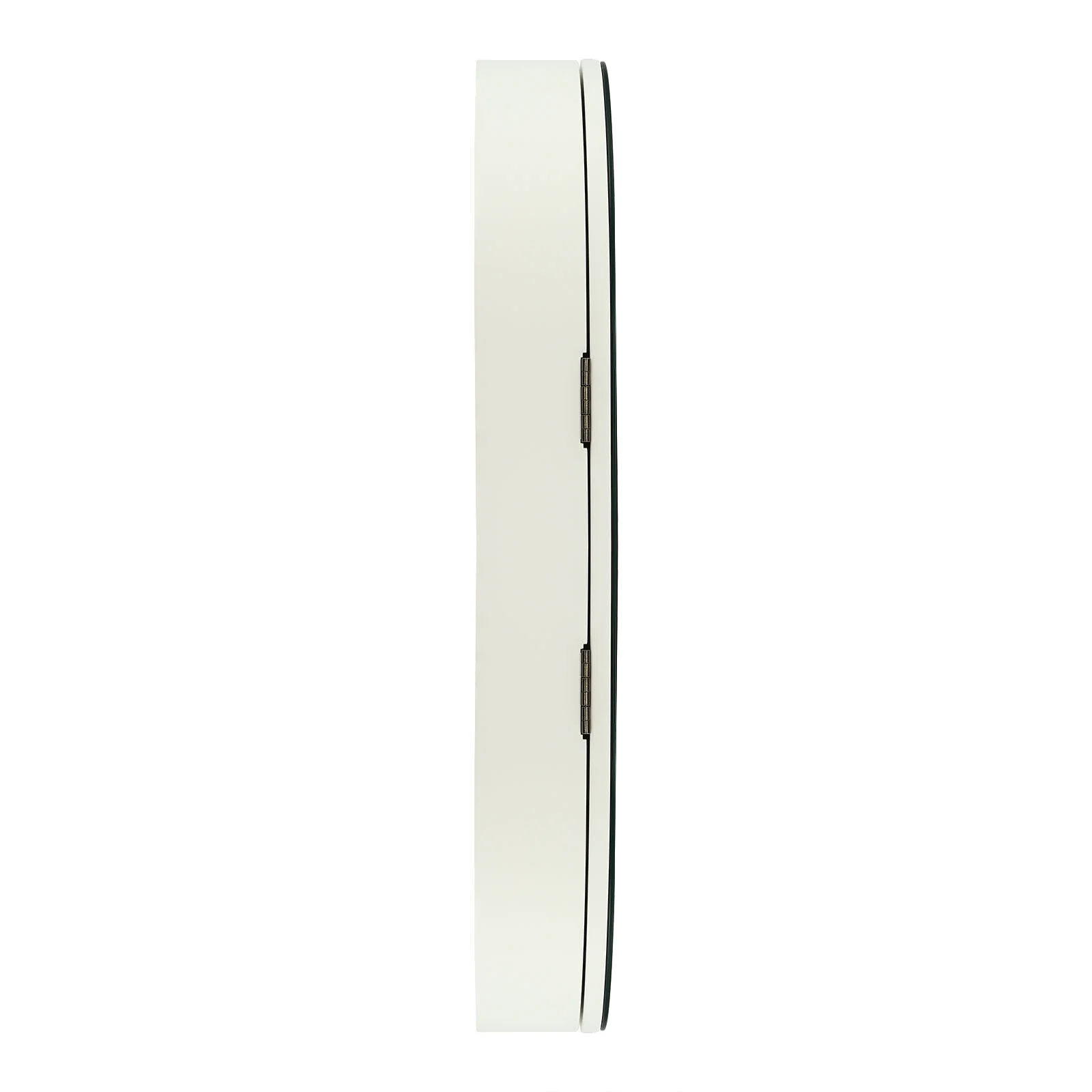 Fichiouy Bathroom Mirror Cabinet Oval Wall Mounted Cabinet Storage Cabinet with Mirror for Bathroom 19.76" x 30.82" - Image 9