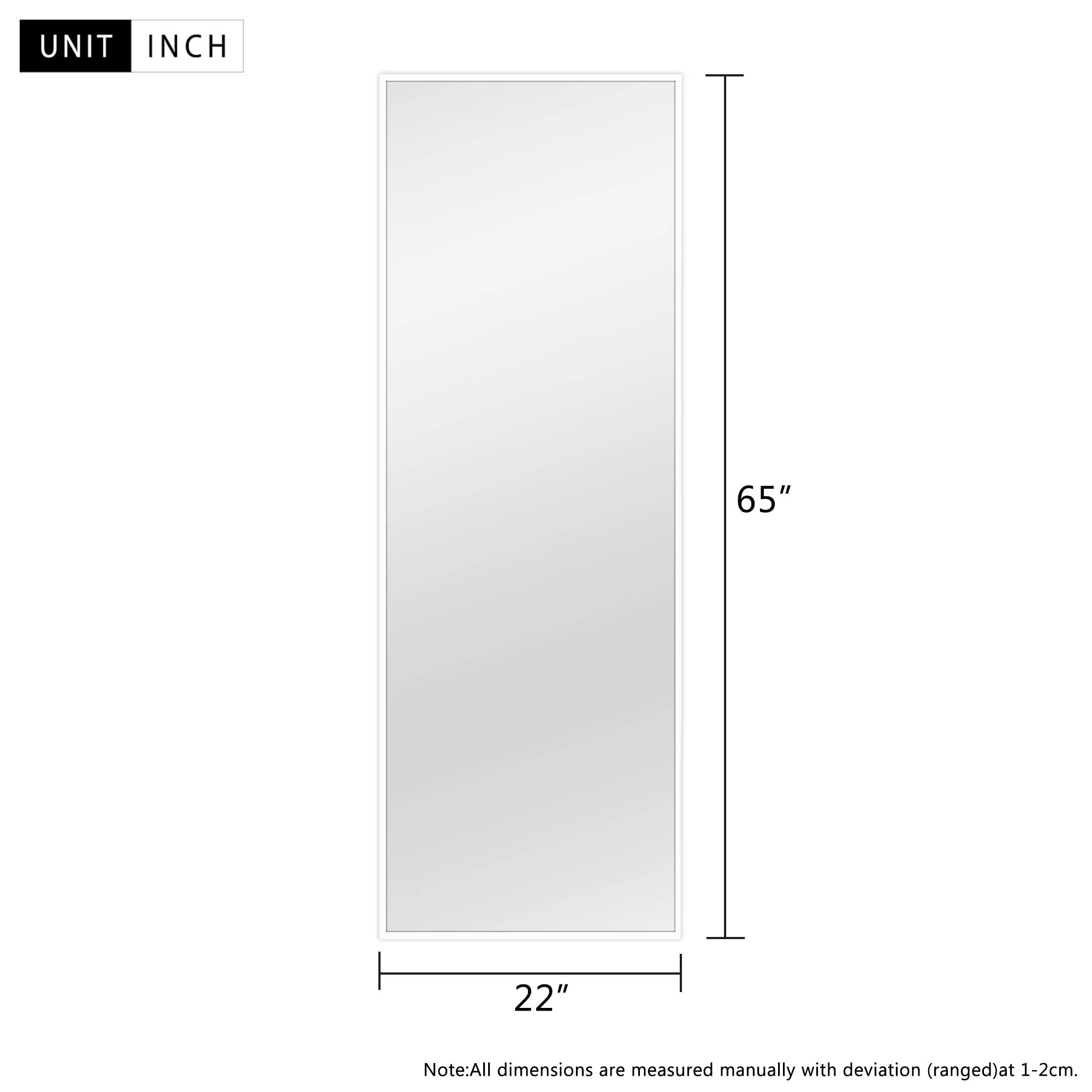 Large Full Length Wall Mounted Mirror, Full Body Dressing Mirror for Bedroom, Entryway and Home Decor - Image 36