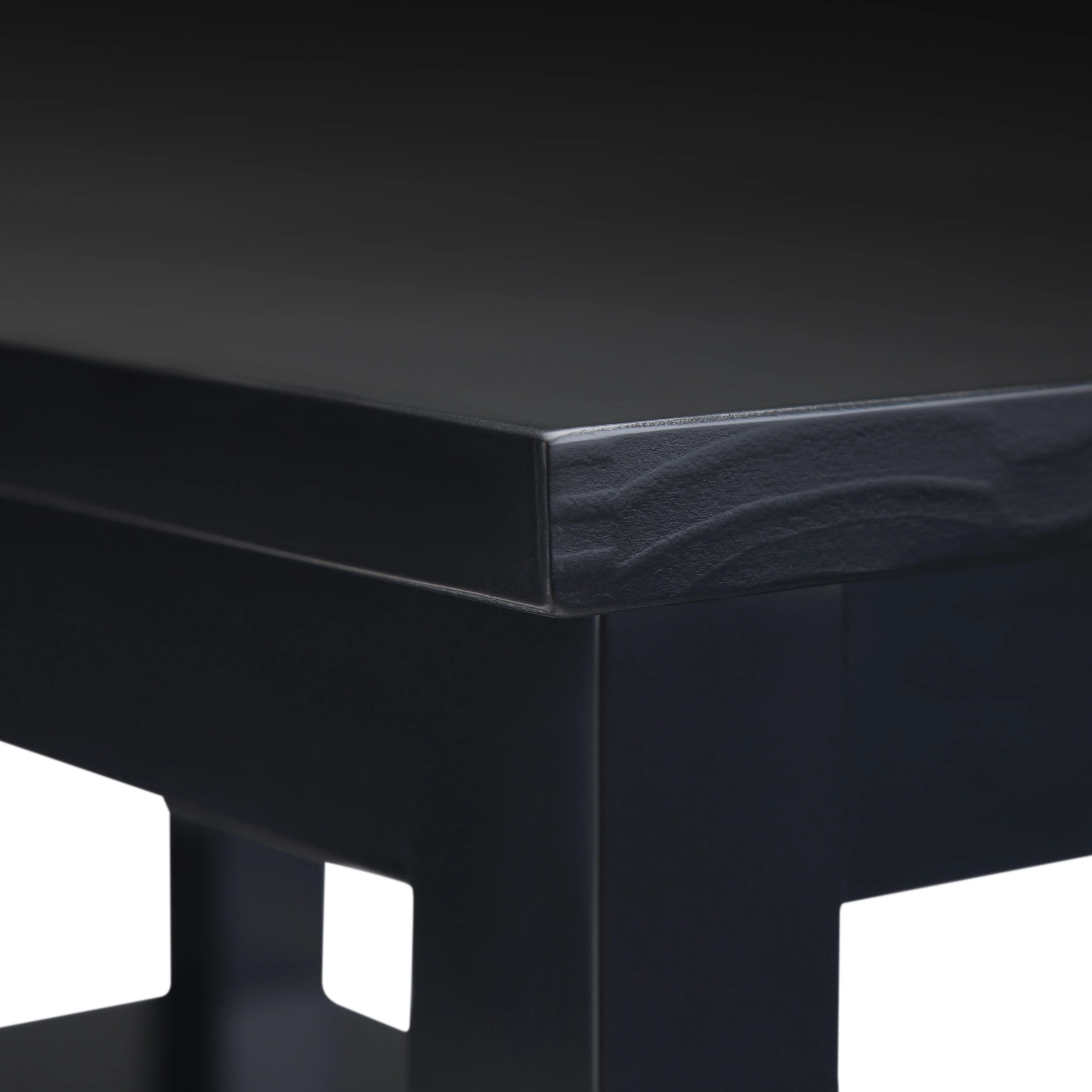 14" Wide Solid Wood Narrow Side Table, Rectangle Transitional Style Accent Table - Image 8