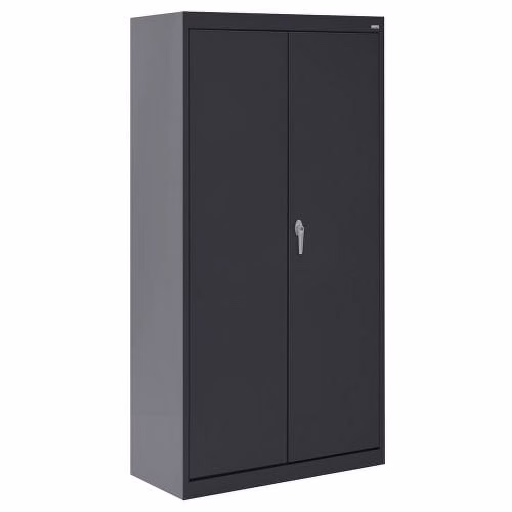 Sandusky Braefell 20-Gauge Welded Steel Garage Storage Cabinet, Black