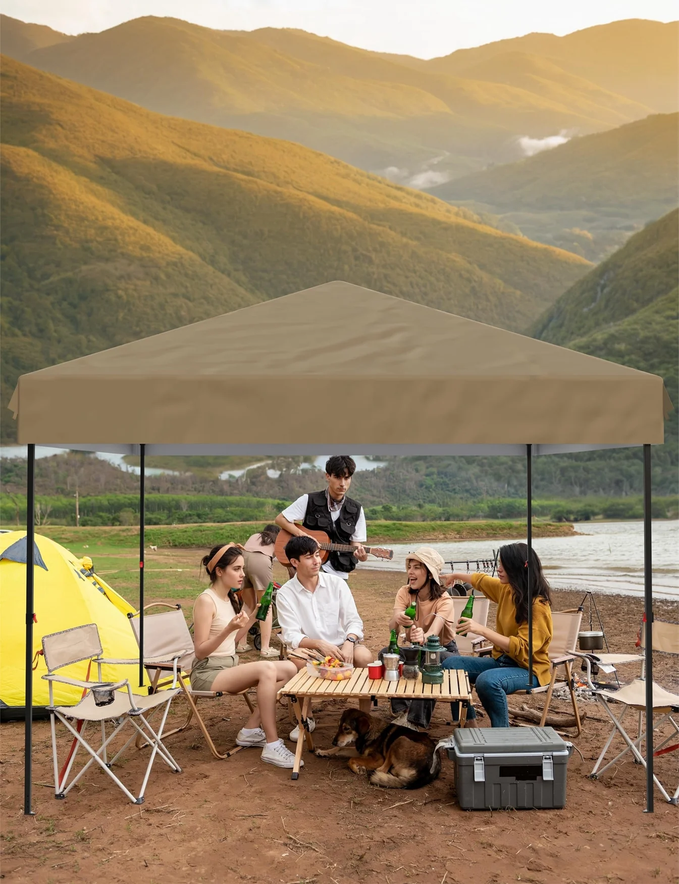 Arigeas Pop Up Canopy Tent 10'x10' with Adjustable Height, Easy Outdoor Sun Shade Shelter for Party, Event, Patio - Image 15
