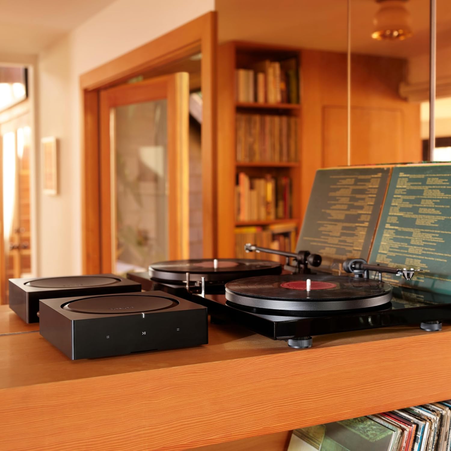 Versatile Black Audio Amplifier for All Entertainment - Image 7