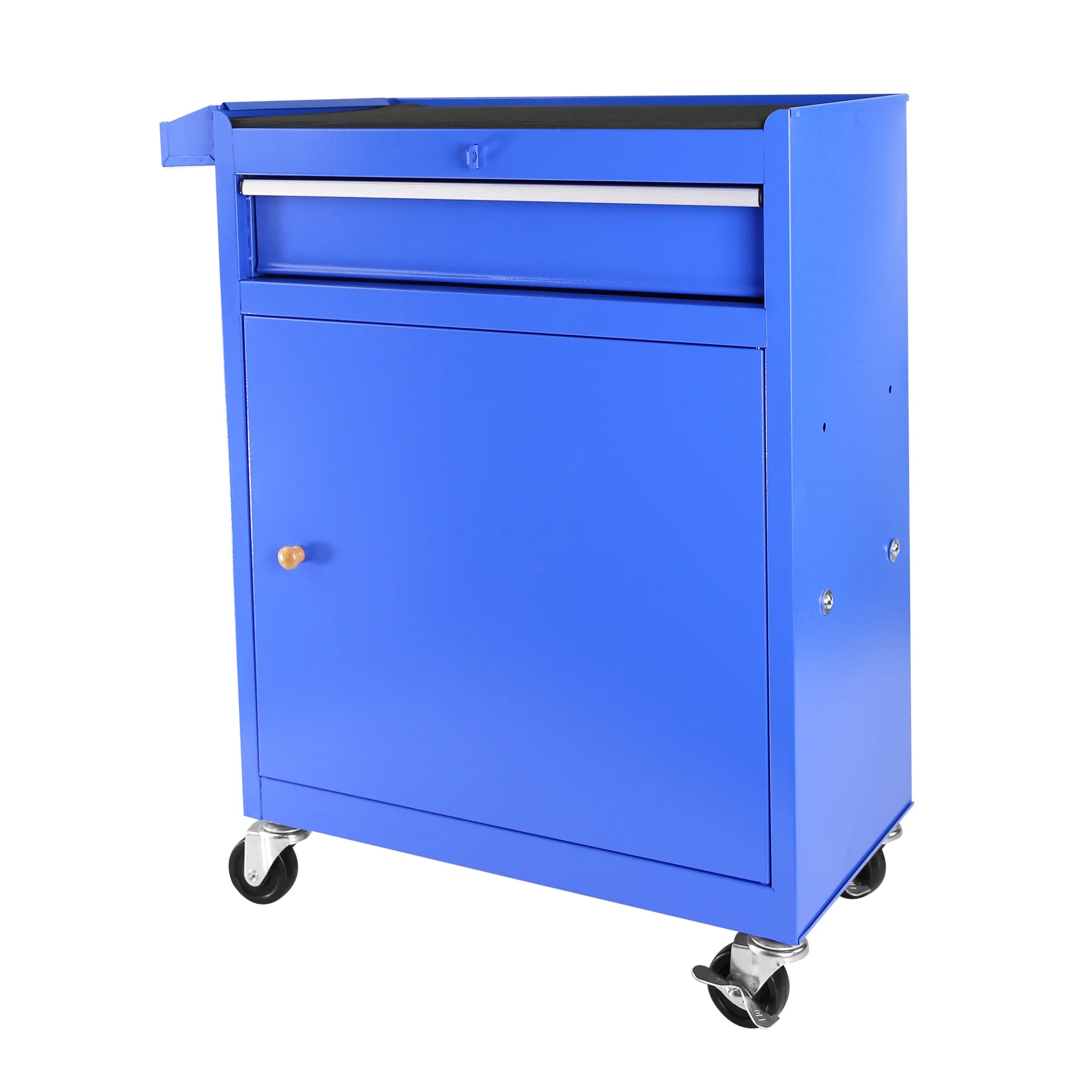 DUOSONG 5-Drawer Rolling Tool Chest, High Capacity Tool Storage Cabinet W/Lockable Wheels, Adjustable Shelf & Anti-Slip Liner, Detachable Tool Box Organizer, Rolling Tool Cabinet Blue Steel Tools & - Image 18