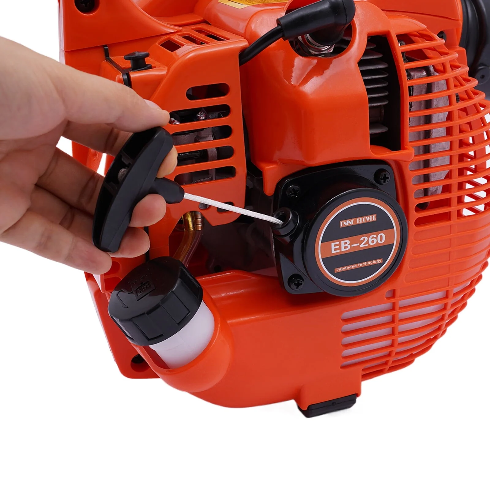 Aiqidi Gas Leaf Blower for Yard, 25.4CC 2-Stroke Gas Powered Leaf Blower Commercial Handheld Grass Lawn Garden Dust Blowing Cleaning Tool 7500Rpm - Image 9